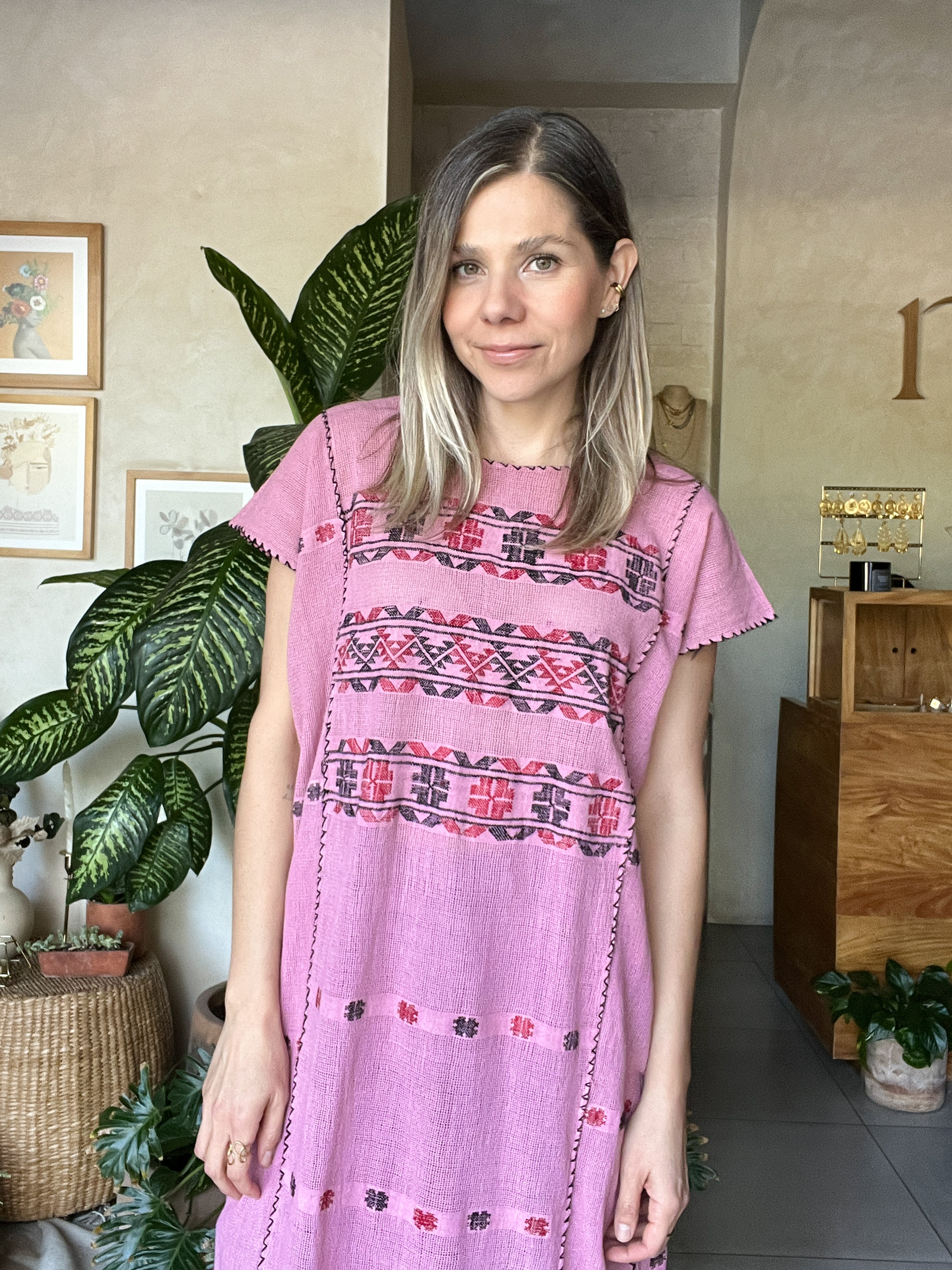 Huipil San Pedro Rosa Multicolor