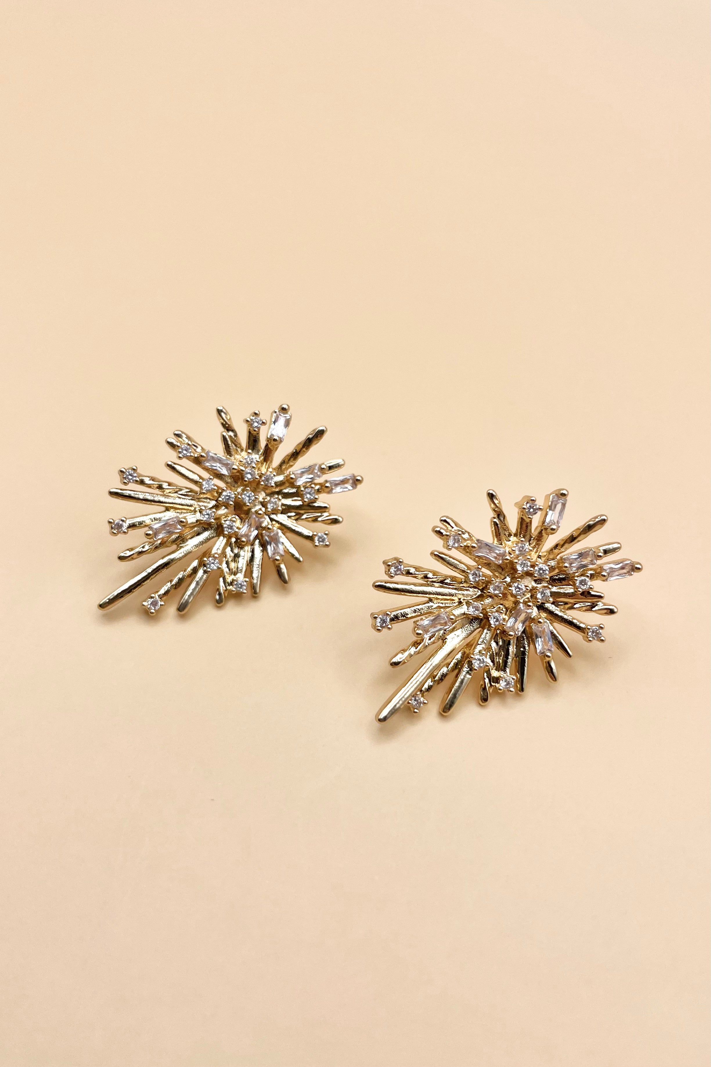 Aretes Estrella Dorada G2