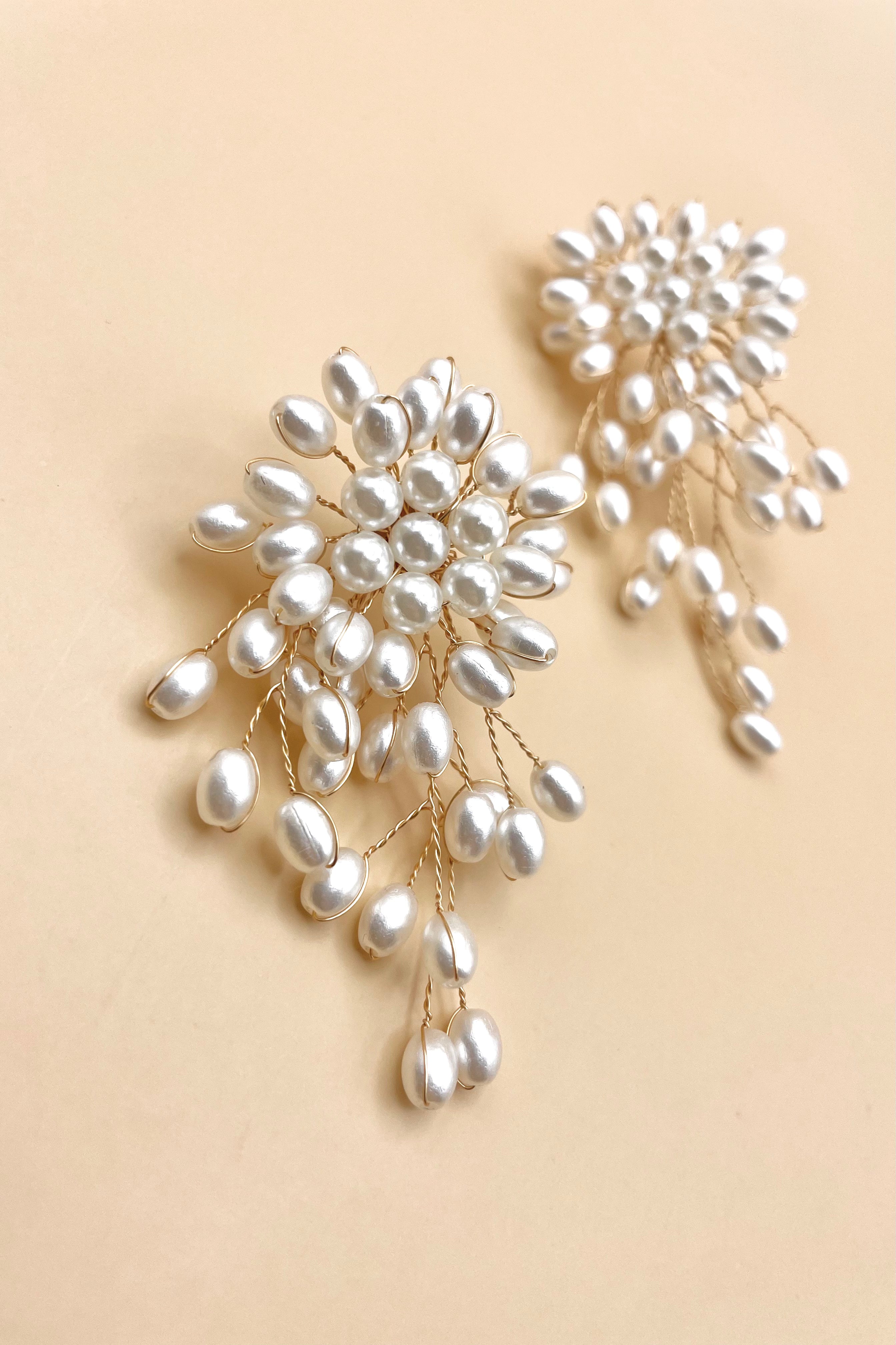 Aretes Lluvia de Perlas G14
