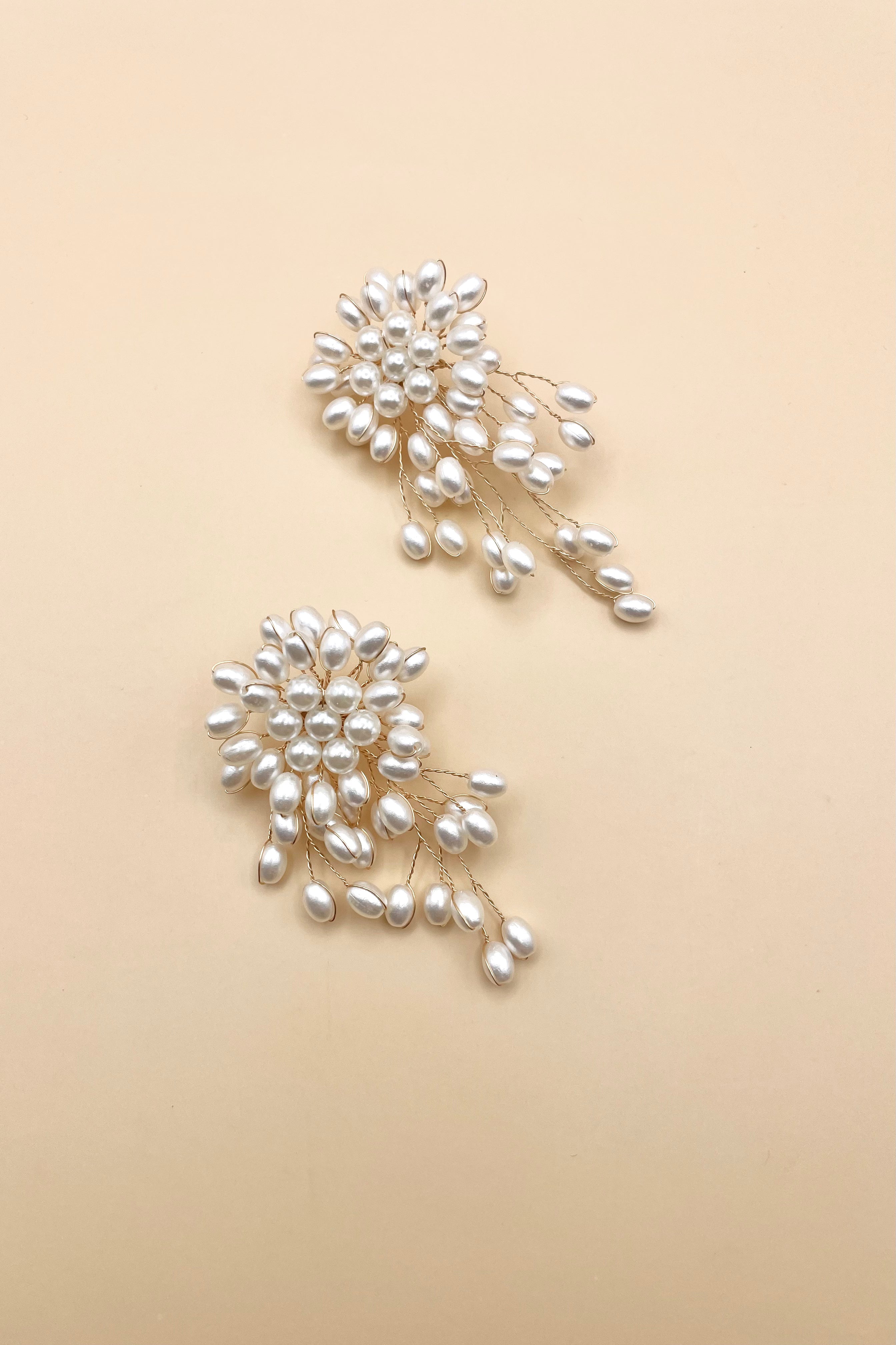 Aretes Lluvia de Perlas G14