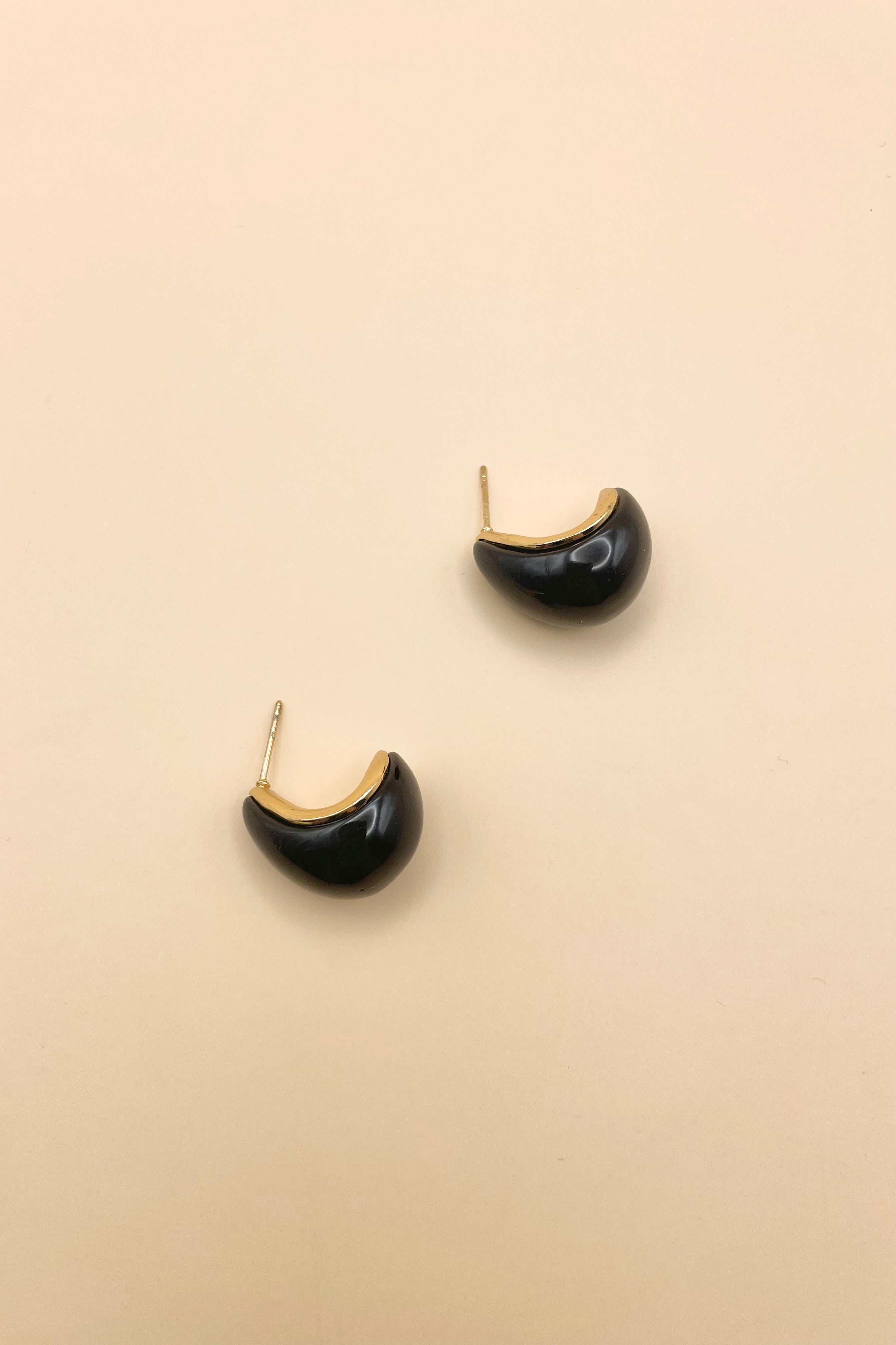 Aretes Gota Negra M20