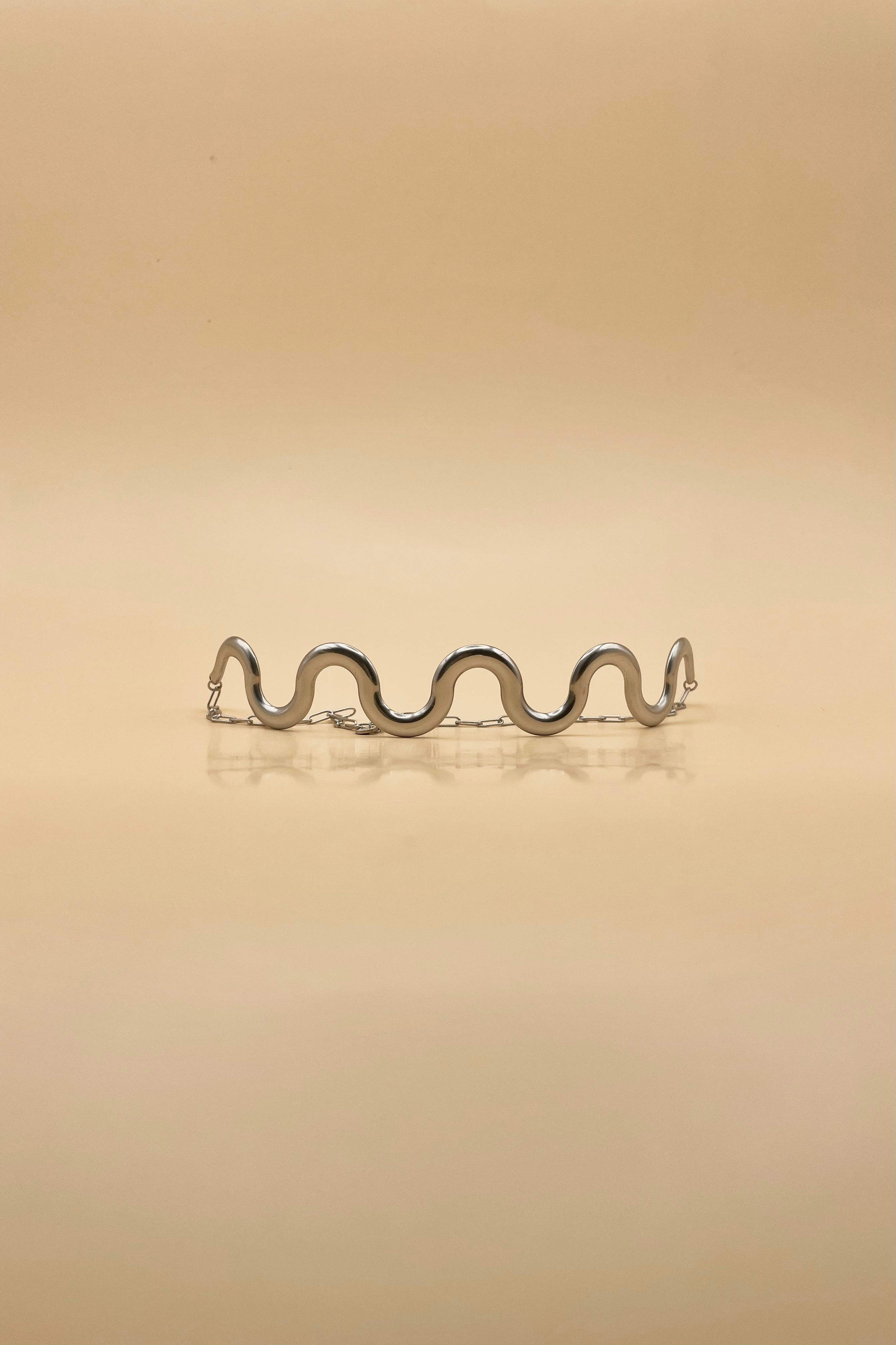 Gargantilla Serpiente Plateada G1