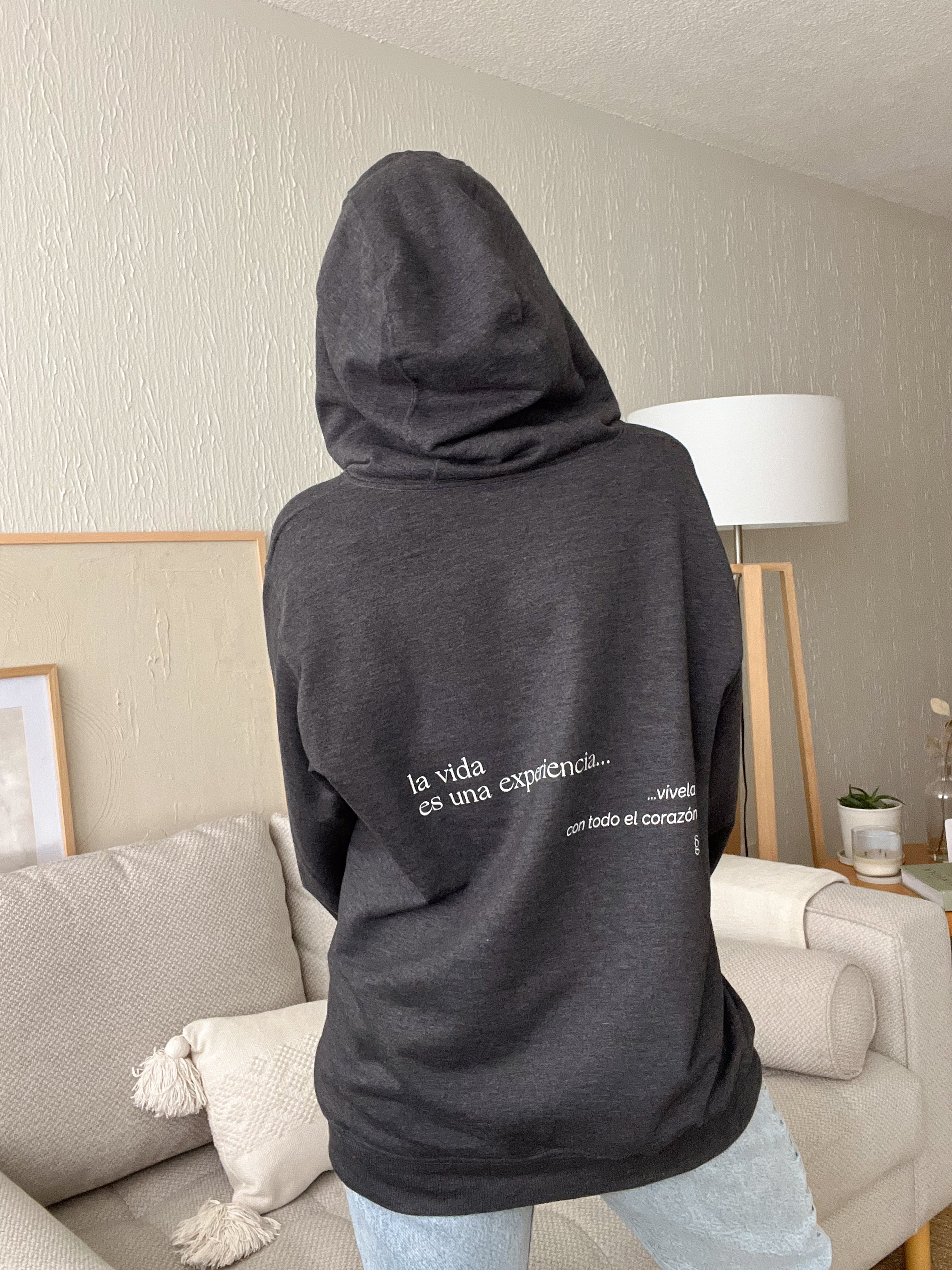 Sudadera "La vida es una experiencia"