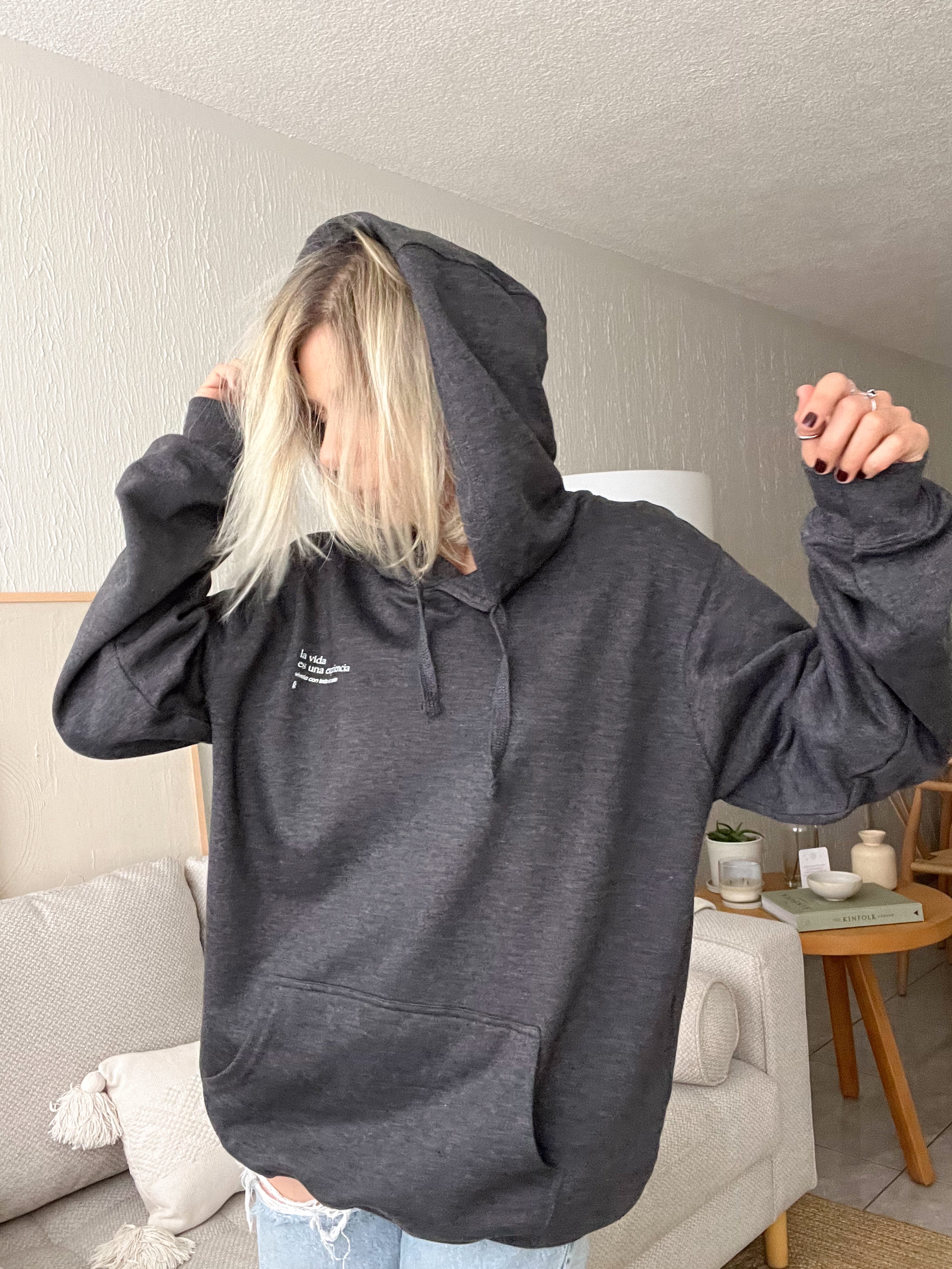 Sudadera "La vida es una experiencia"