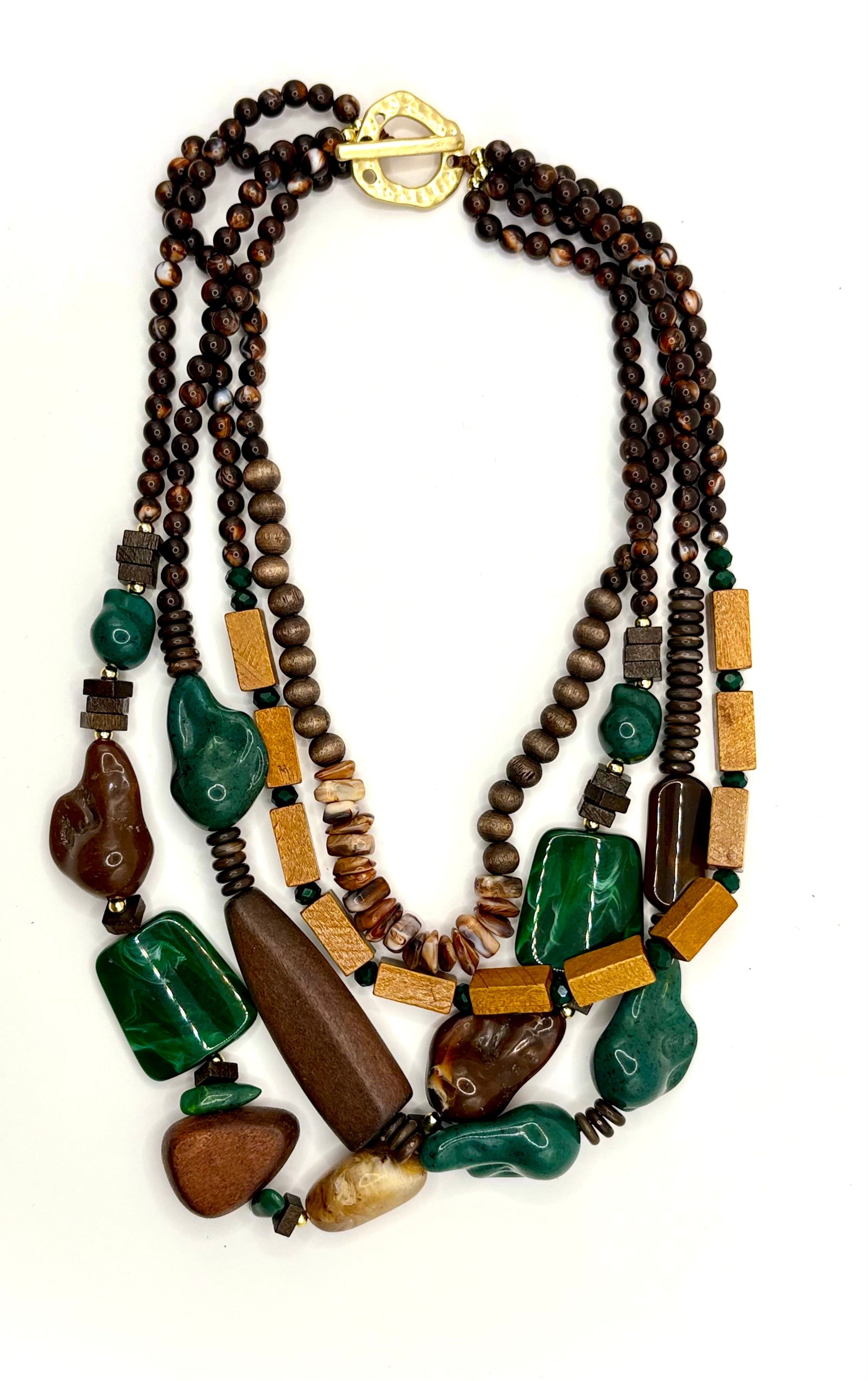 Gargantilla Café L53