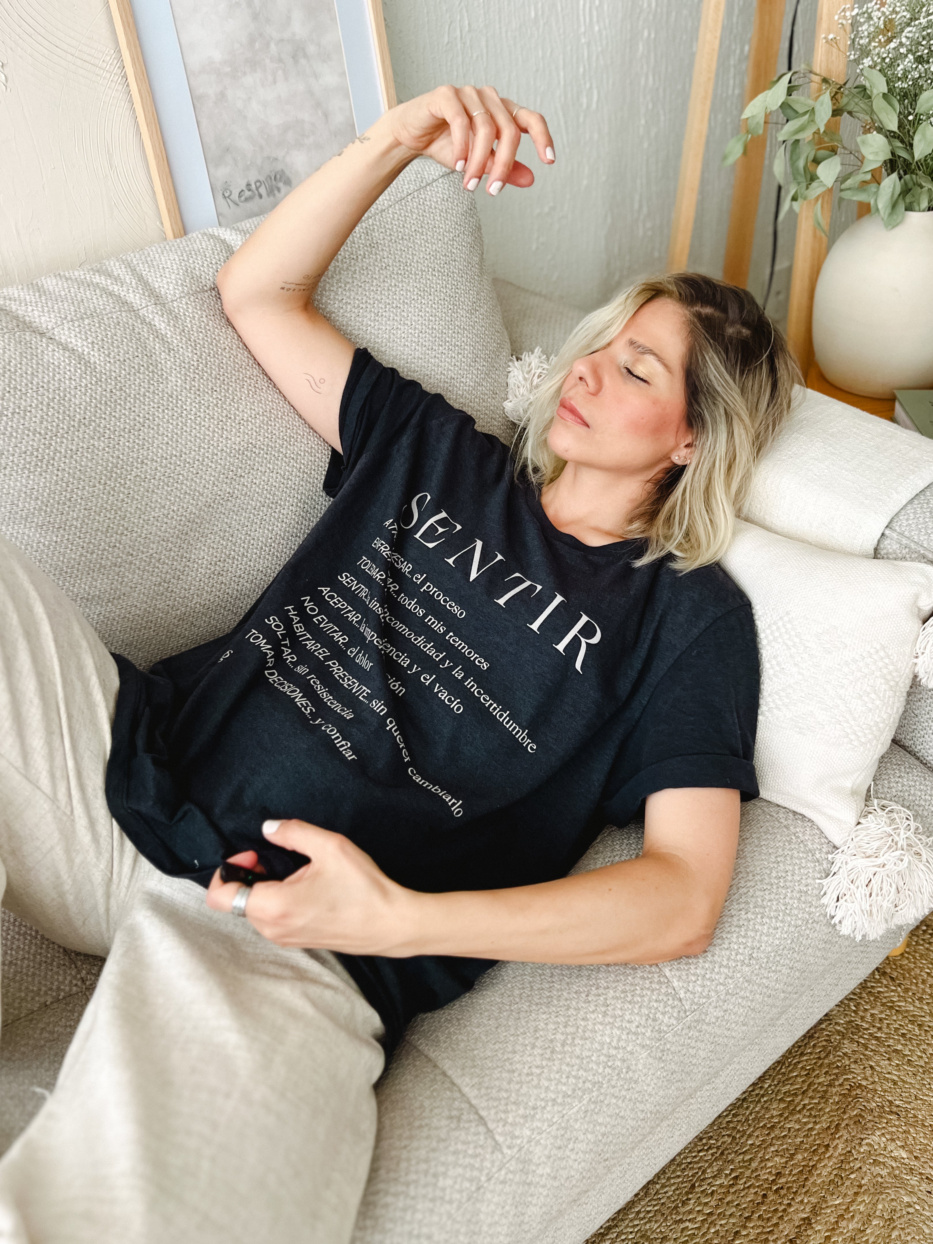 Playera Sentir