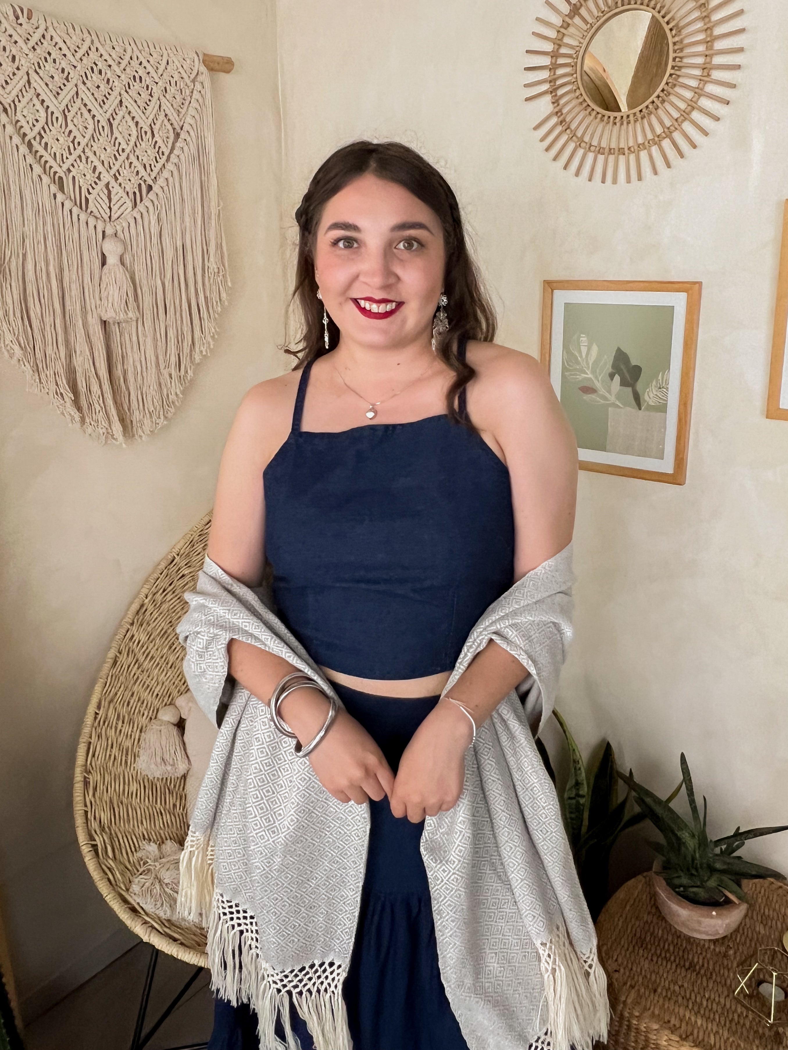 Summer Denim Crop Top