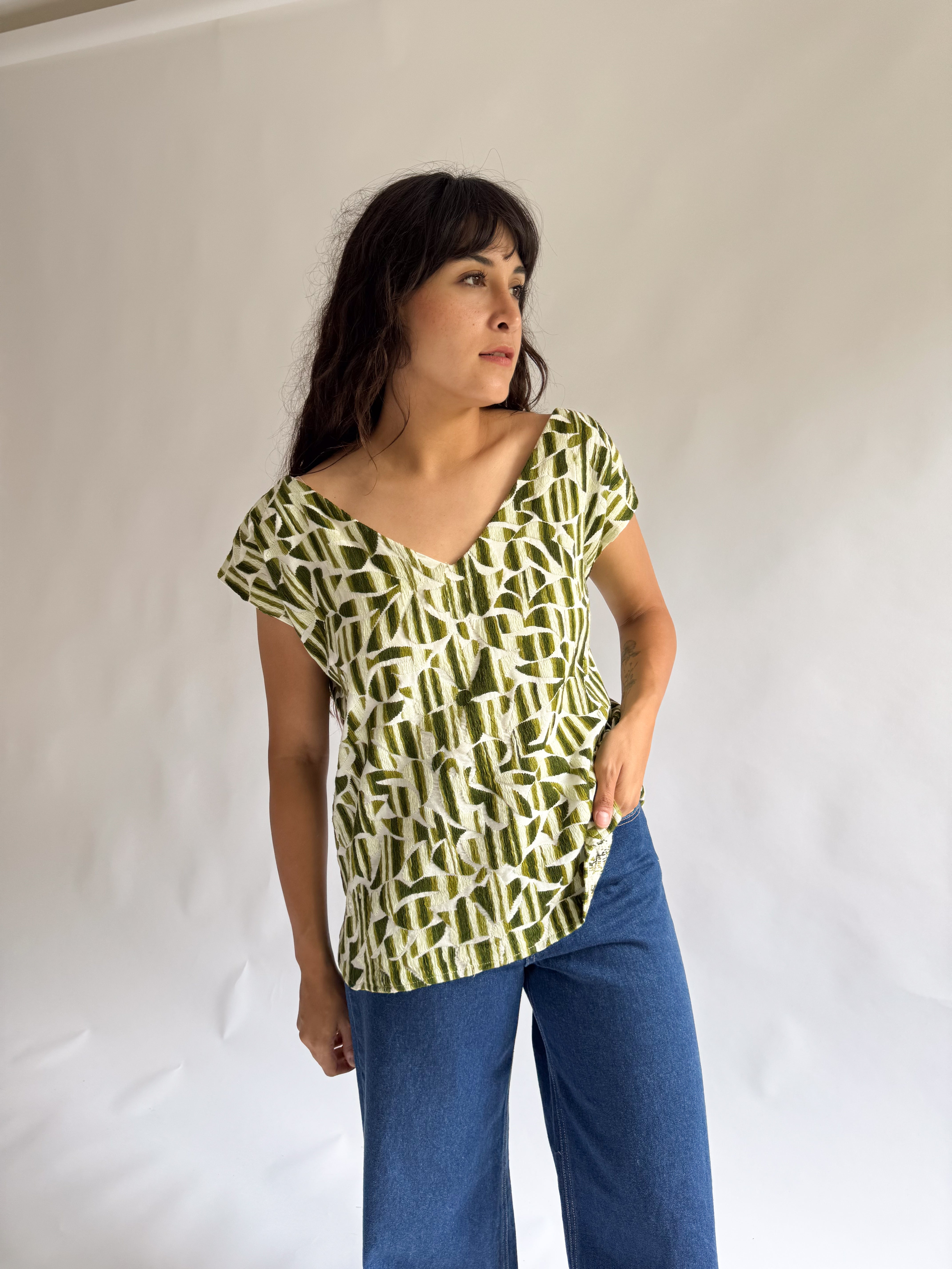 Blusa Jalapa V Verde
