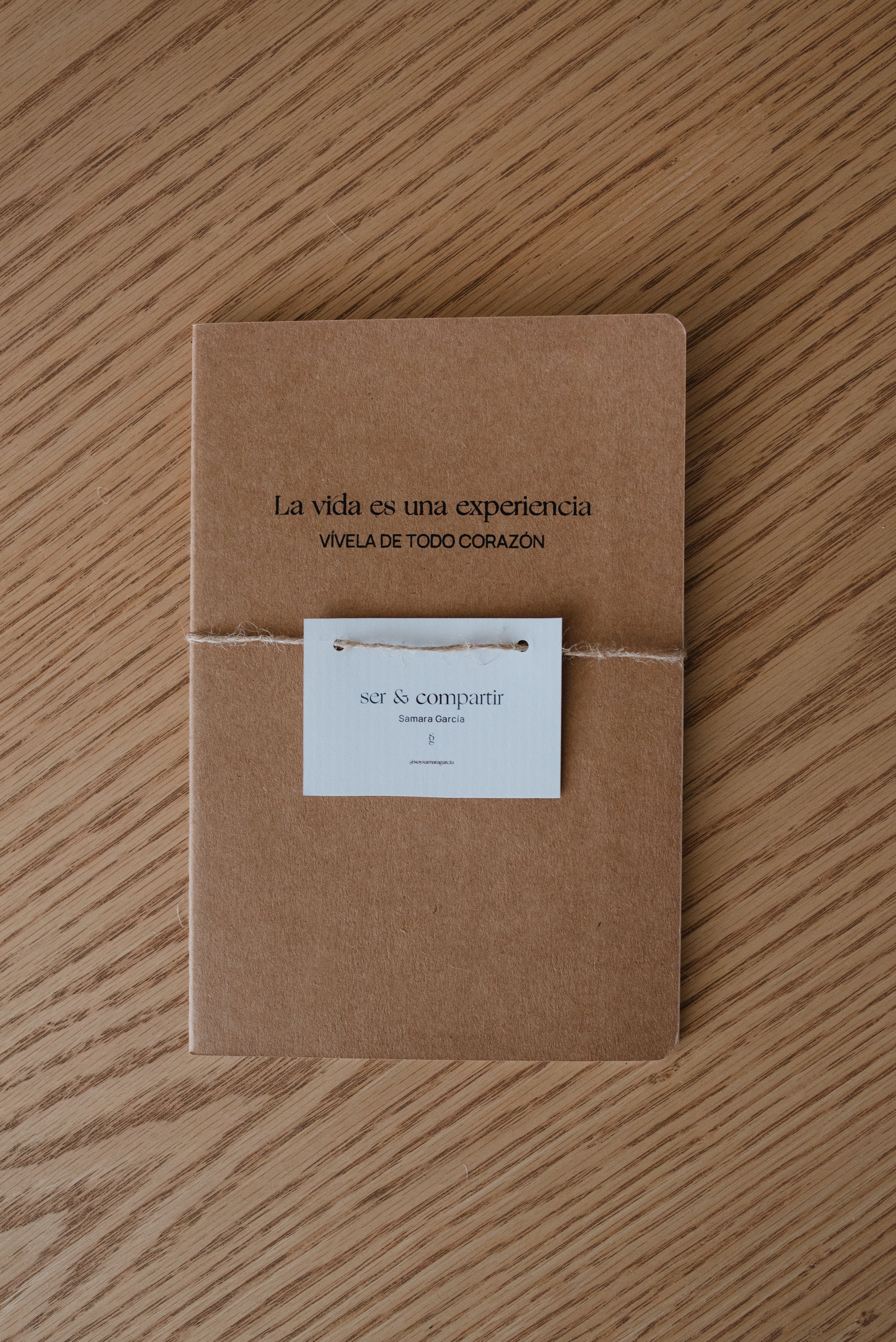 Libreta “La vida es una experiencia”