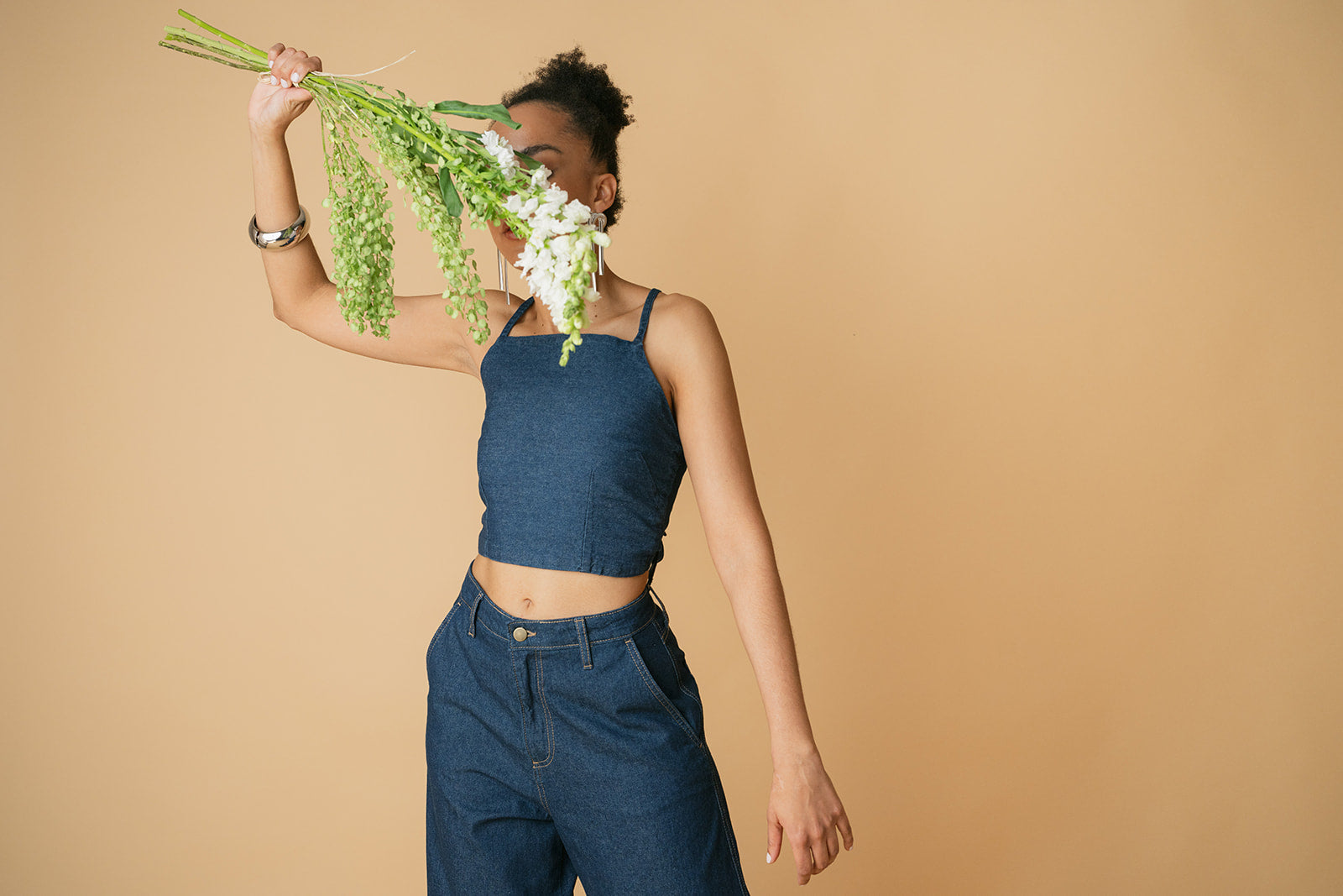 Summer Denim Crop Top