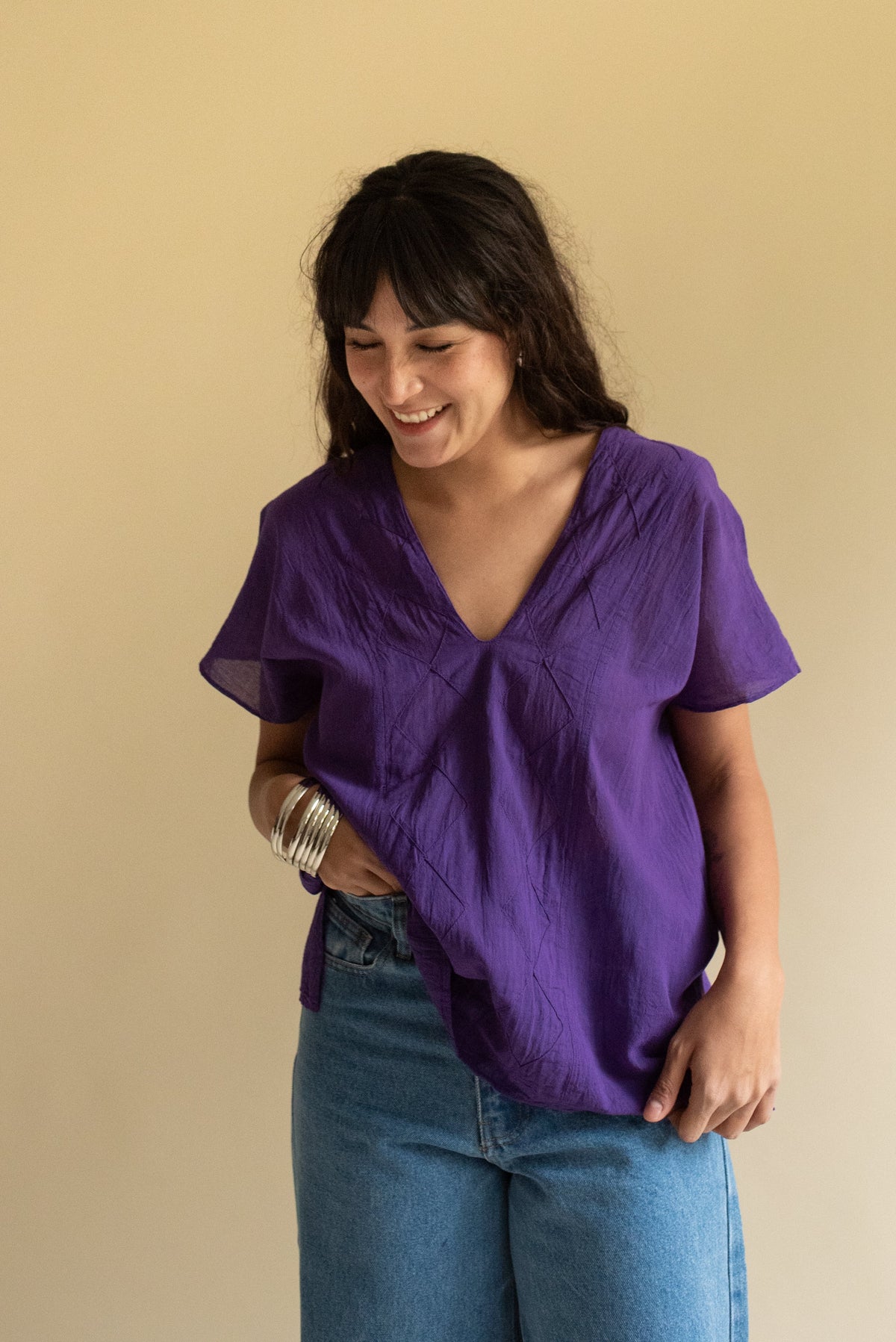 Blusa Betaza Morado