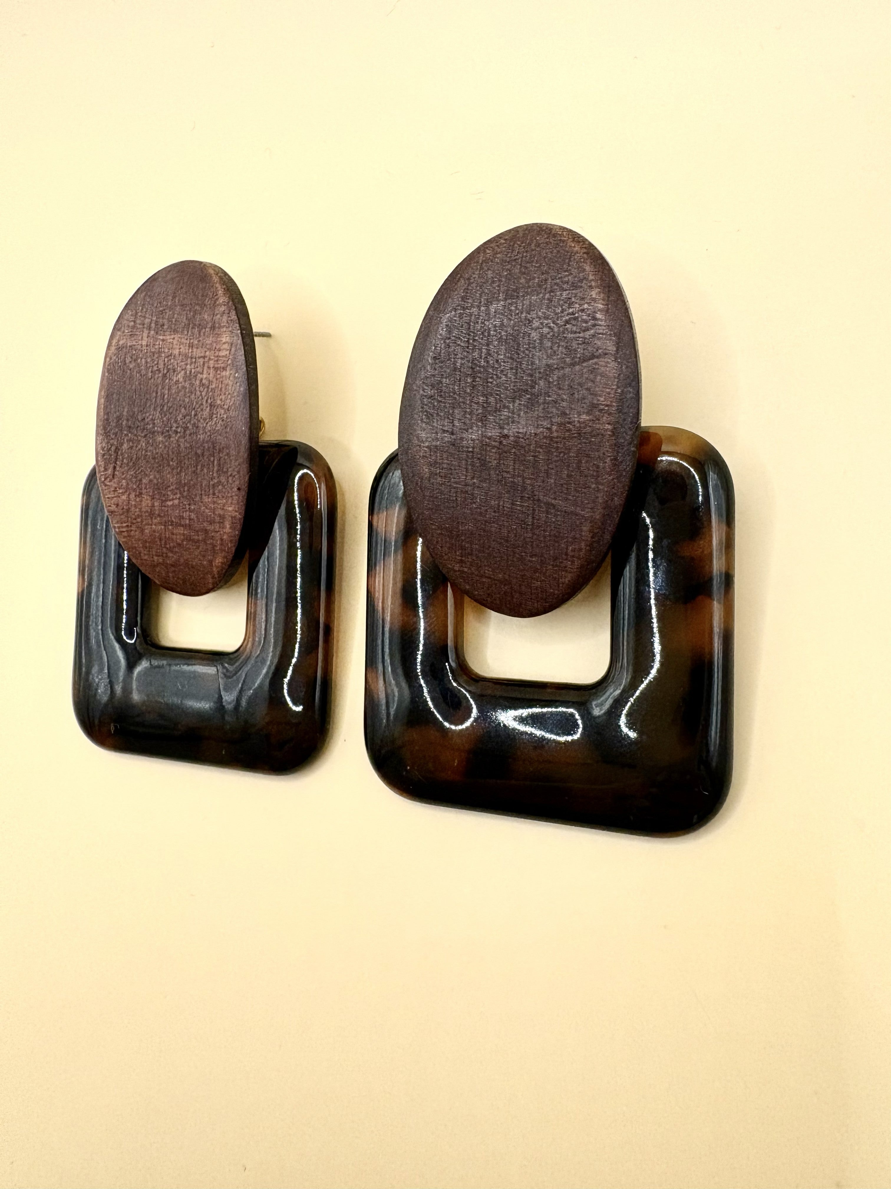 Aretes Acrilicos Animal Print N14