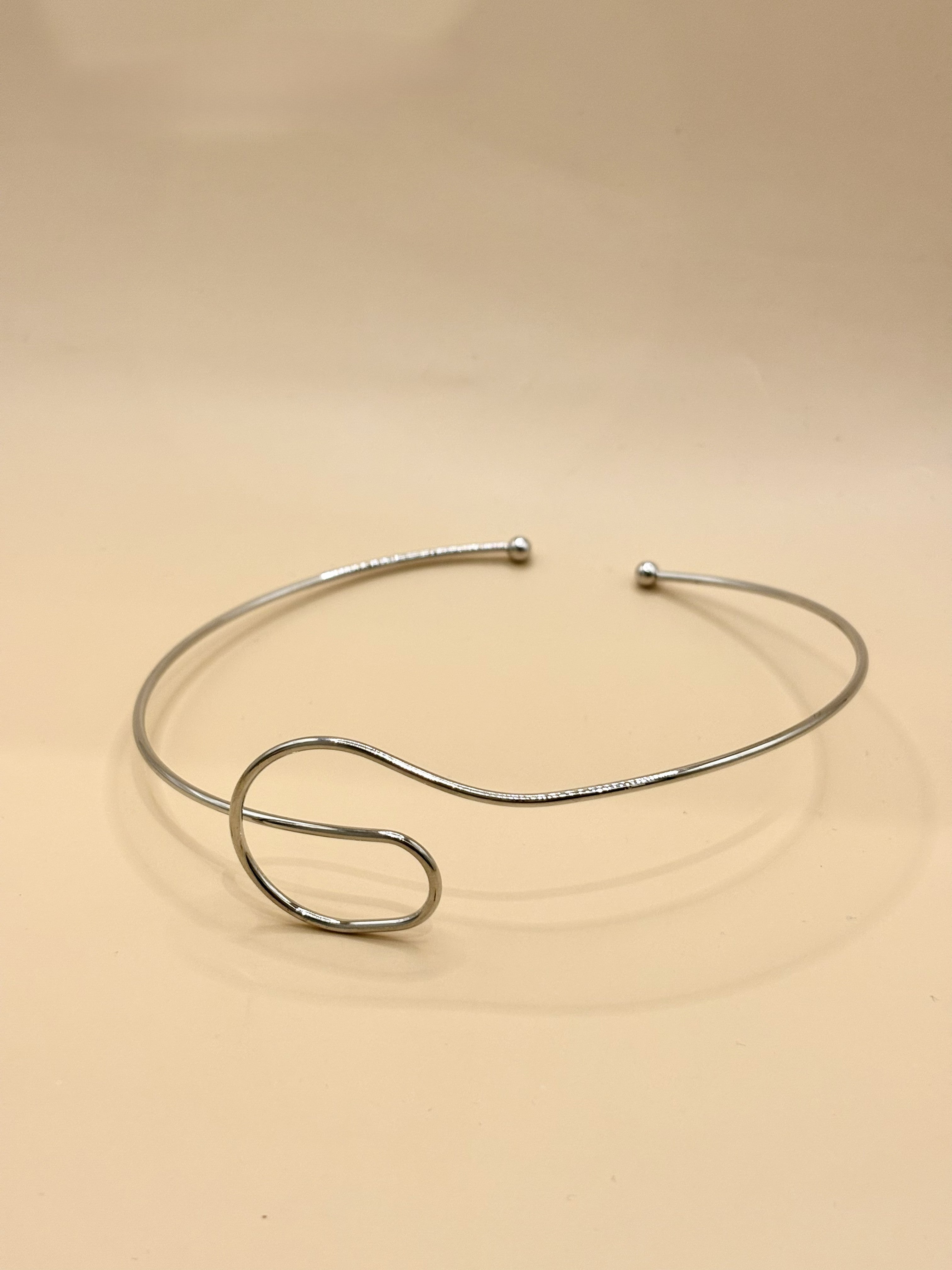 Pink Triple Heart Necklace D44