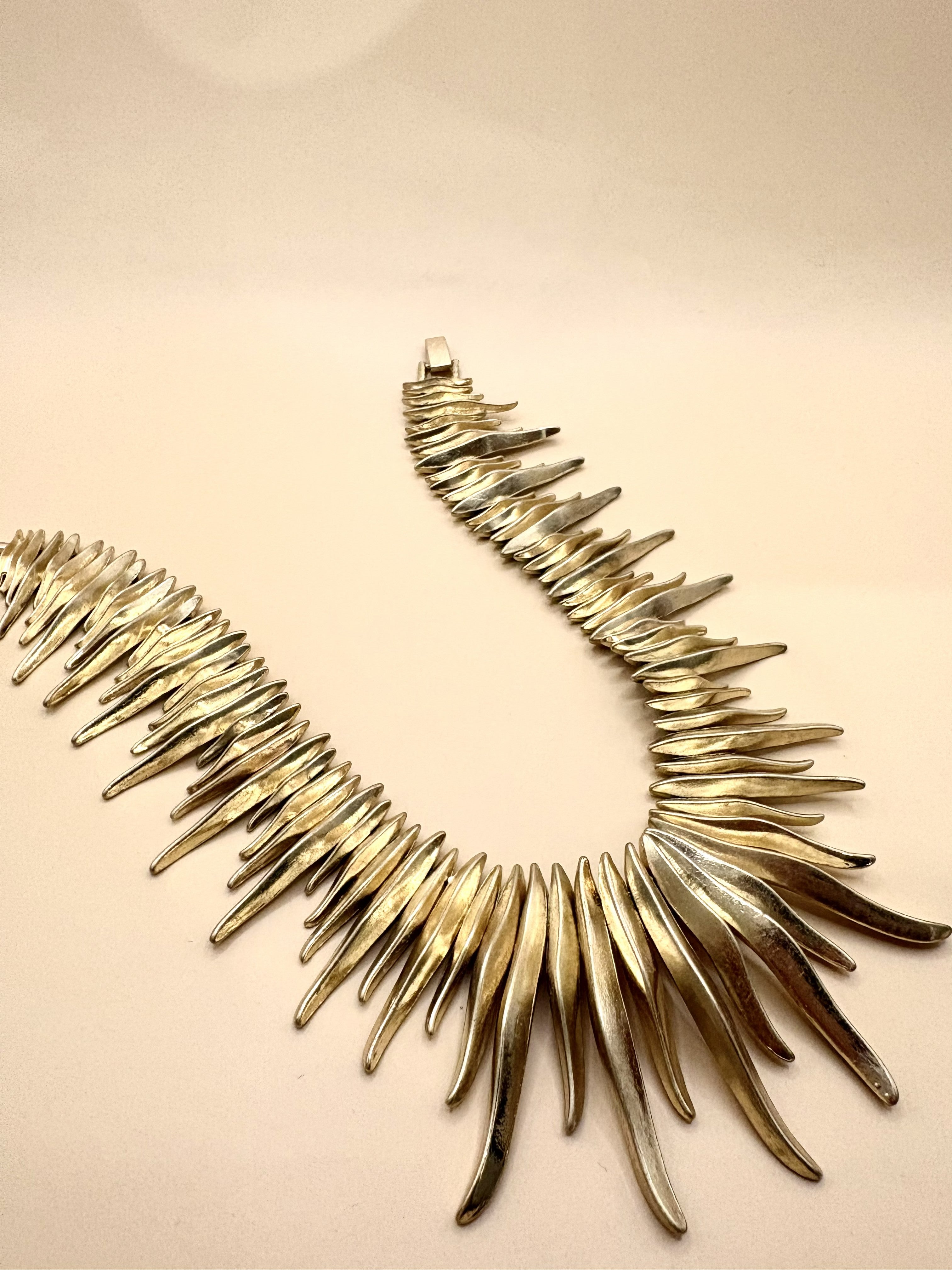 Pink Triple Heart Necklace D44