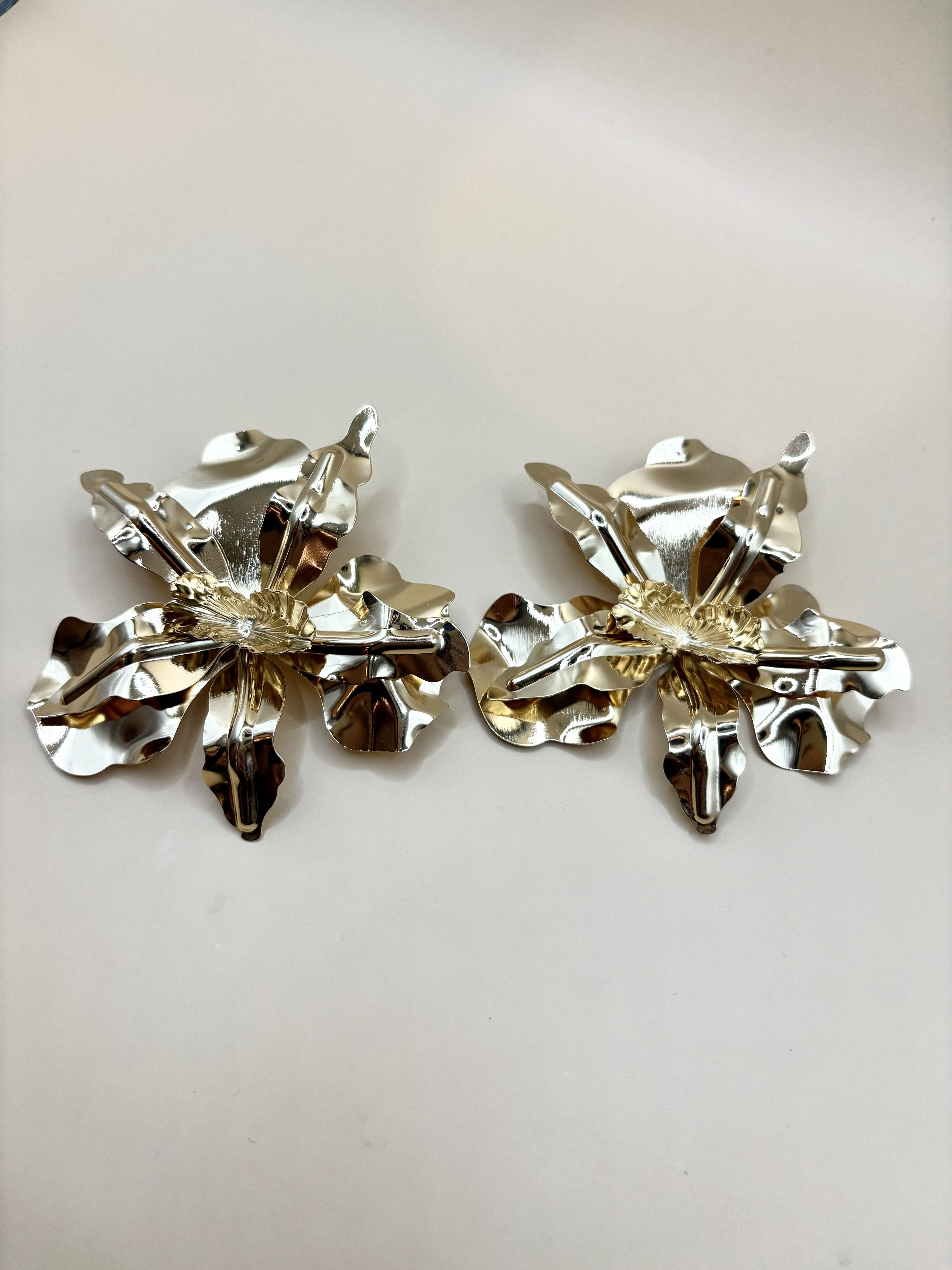 Aretes Hoja Dorada N56