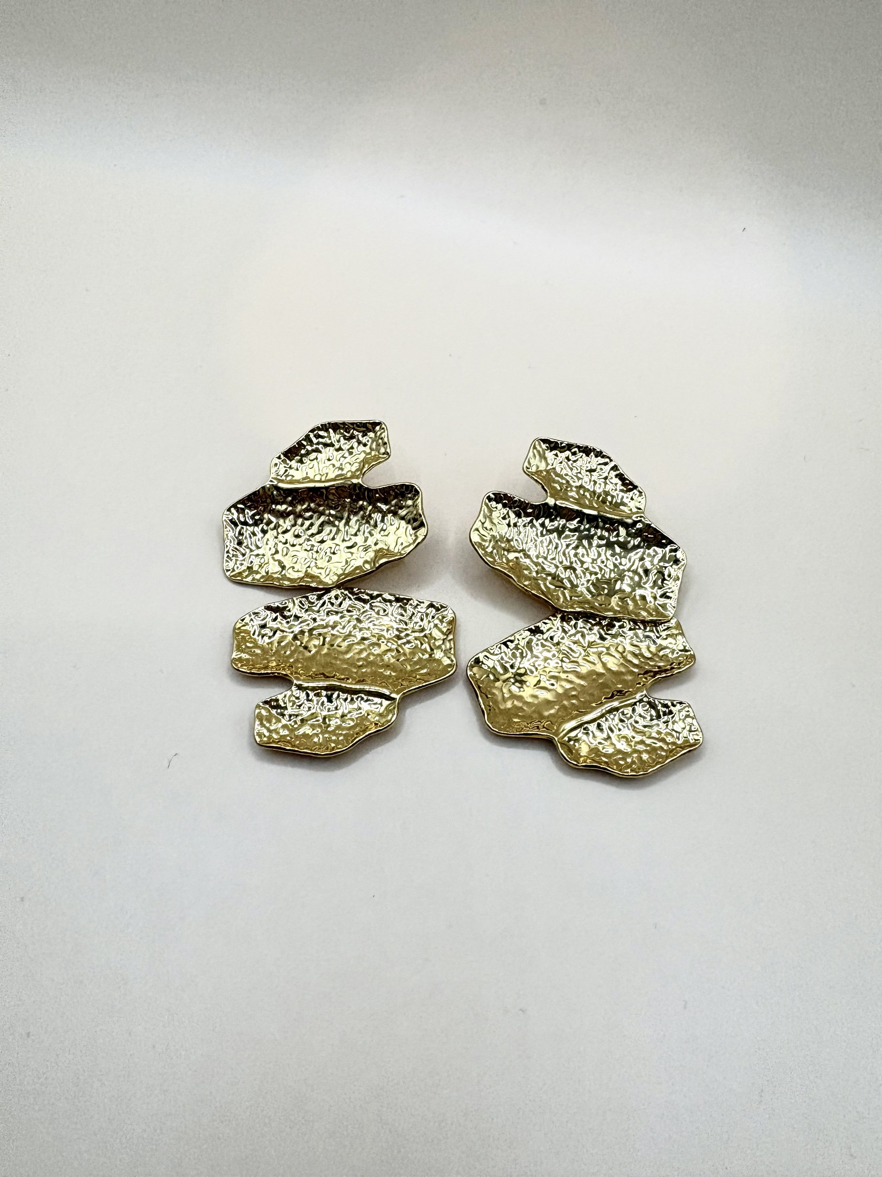 Aretes Colmena Dorados N57