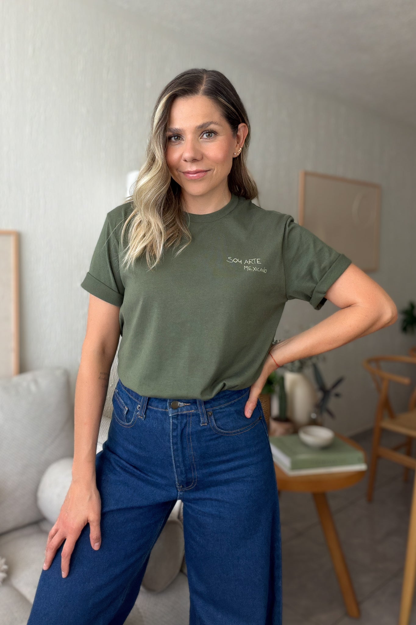 Indigo Blue Hug T-shirt