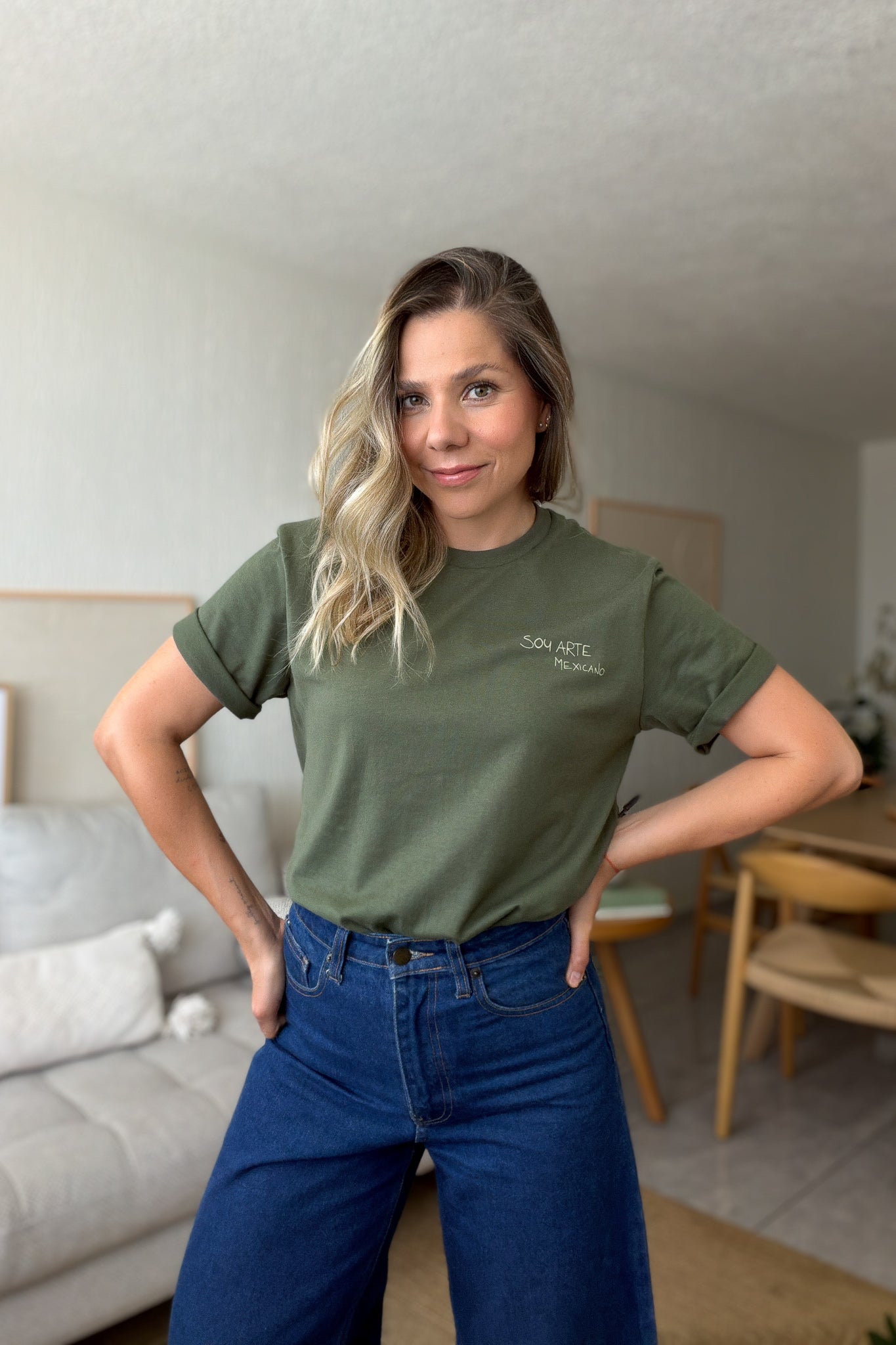 Indigo Blue Hug T-shirt
