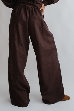 Chocolate Palazzo Pants