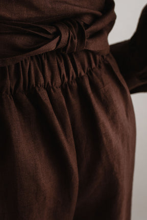 Chocolate Palazzo Pants