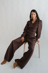 Chocolate Palazzo Pants