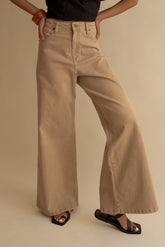 Pantalón Hilos de Raíz Mezclilla