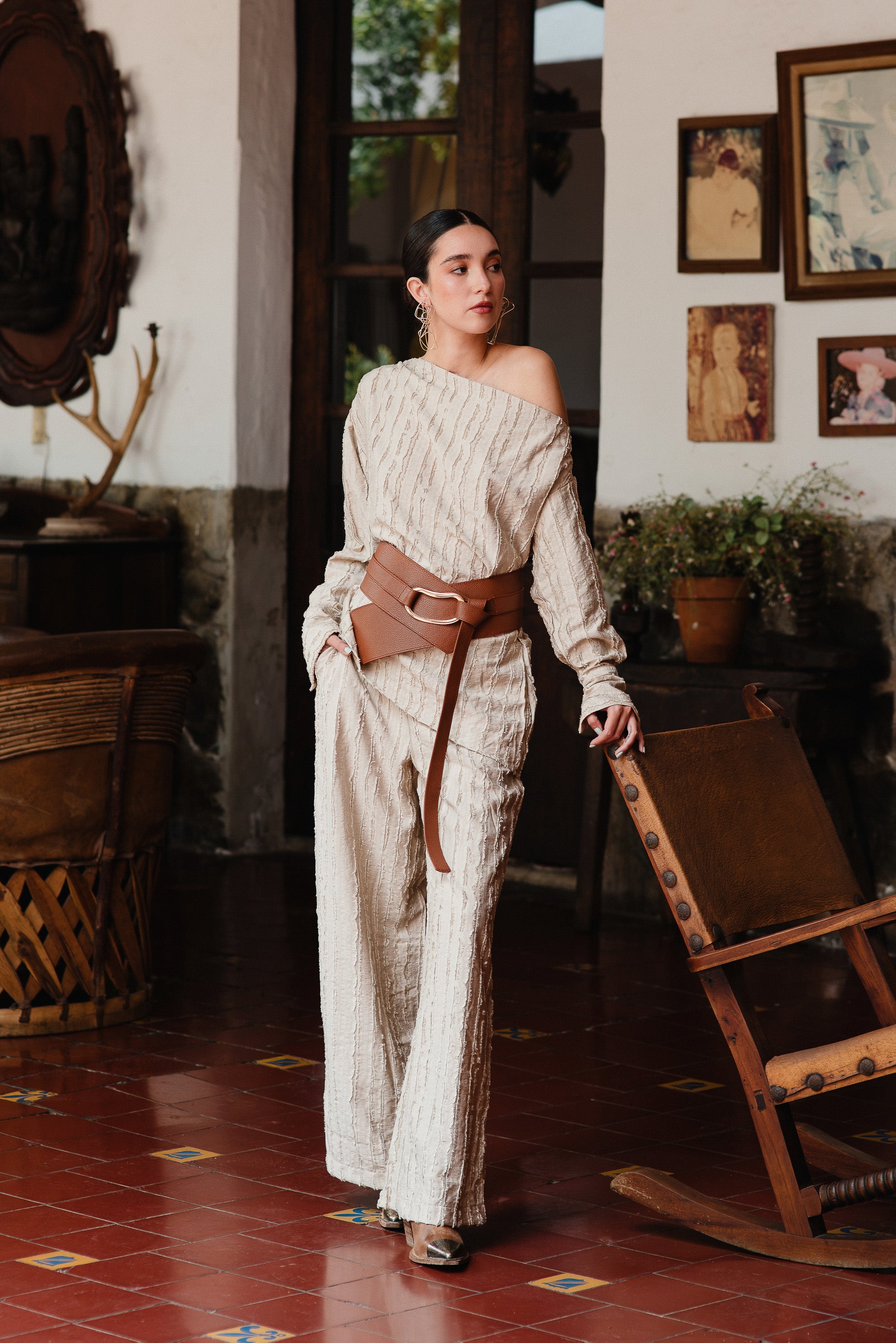 Chocolate Palazzo Pants