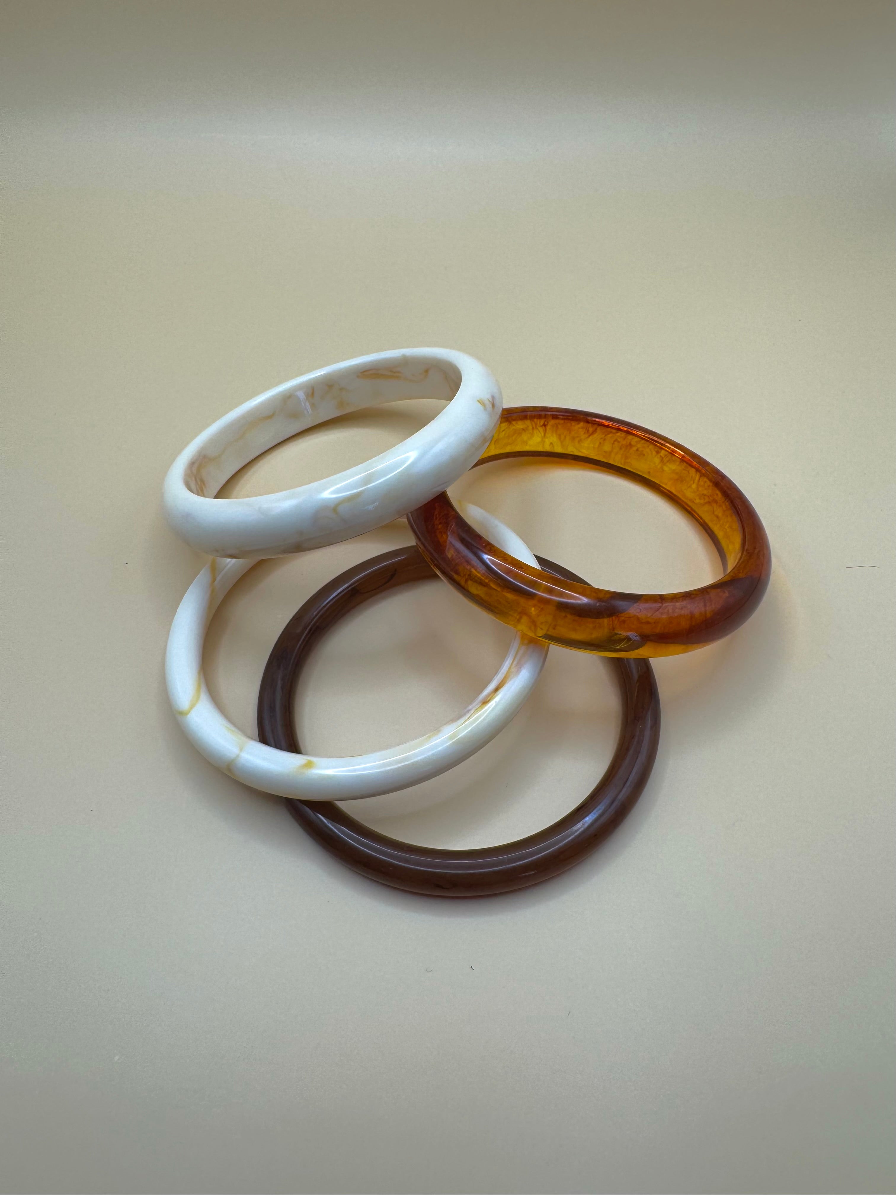 Pulsera Carey Marmol Delgadas P2