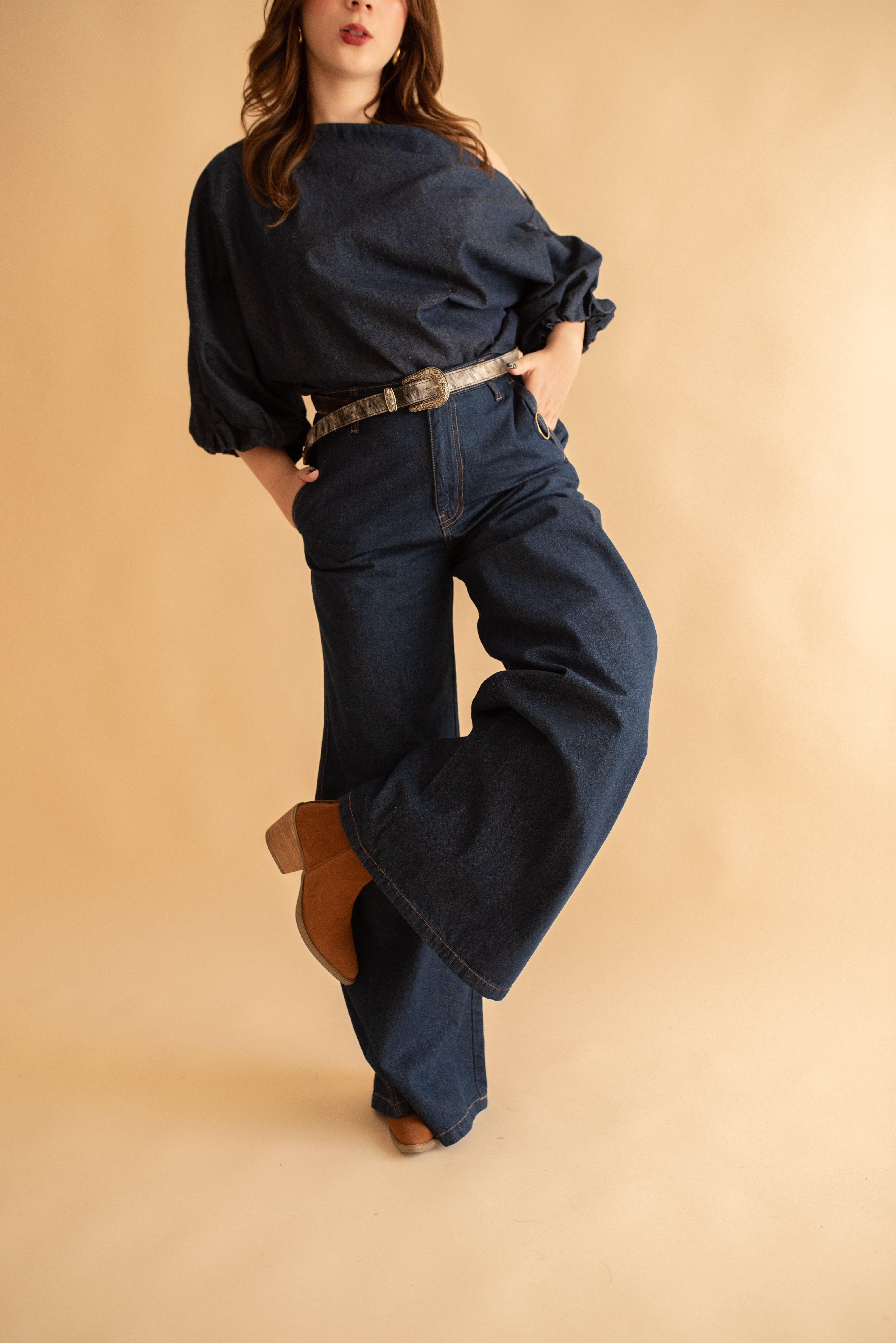 Cinturón de Textura de Vaca