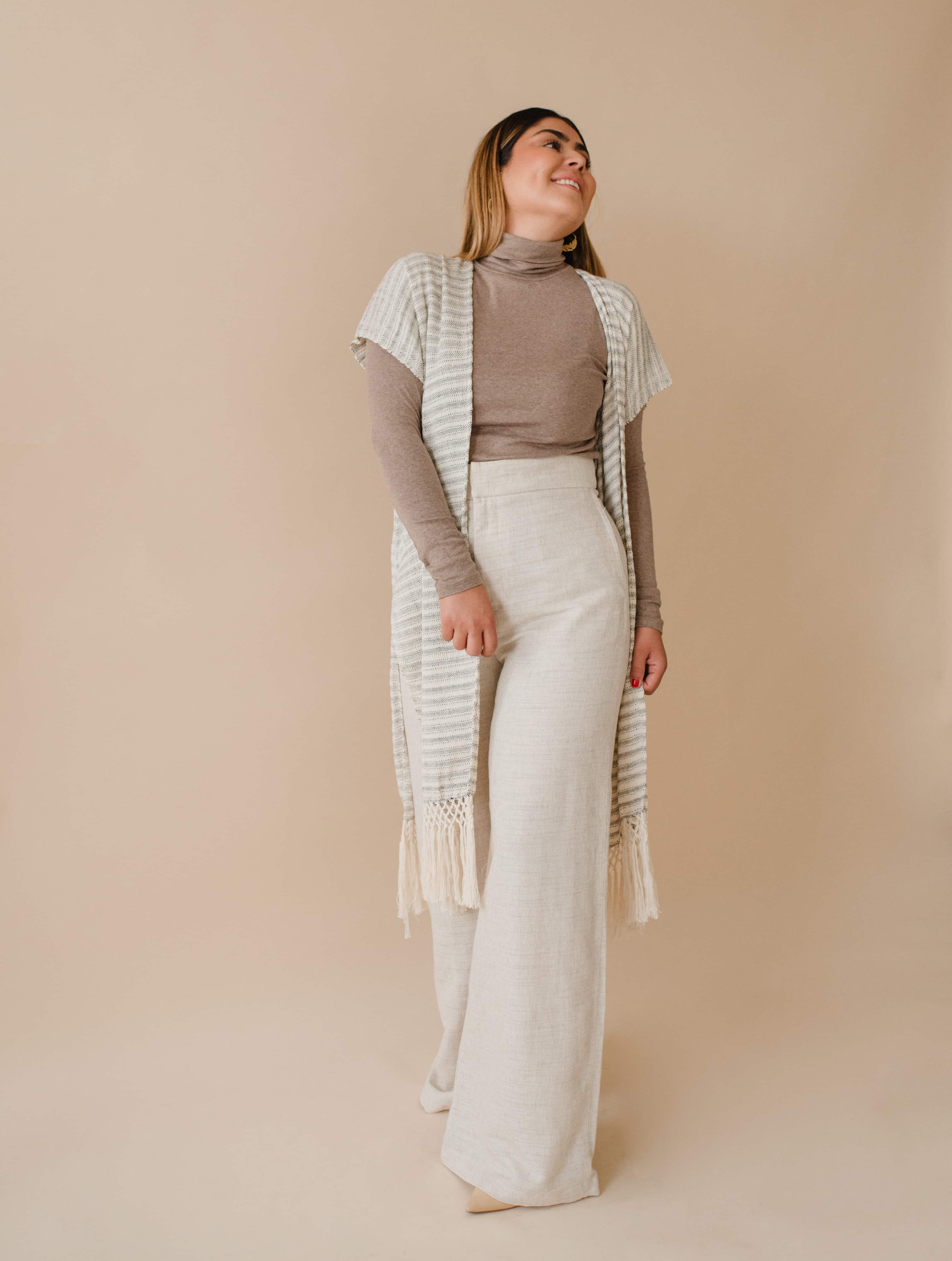 Acceptance Linen Bone Jasper Trousers