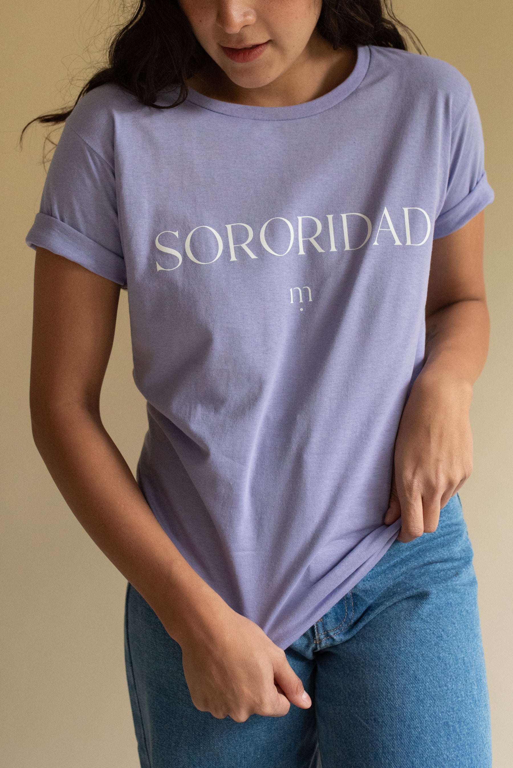 Camiseta Sororidad Lila