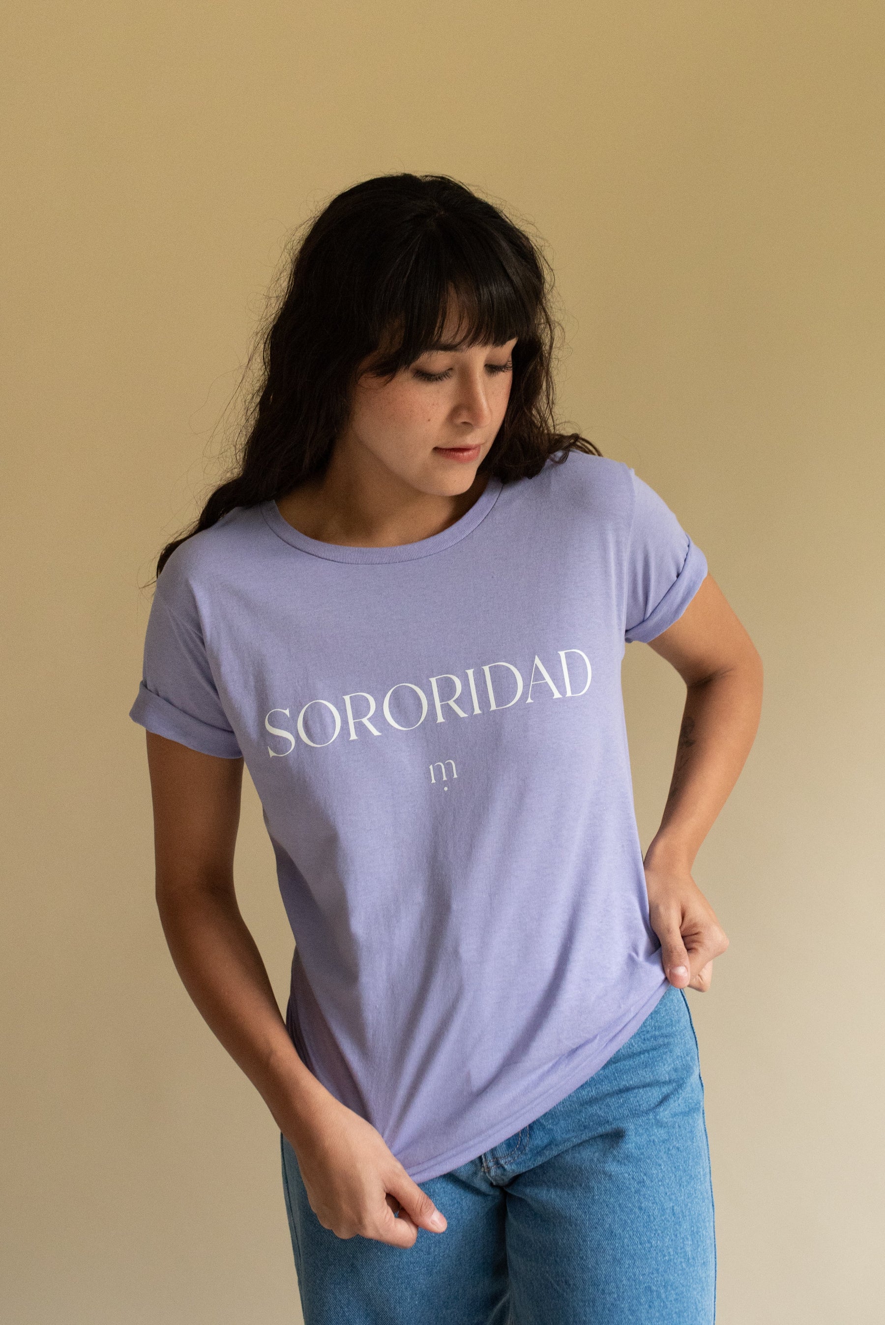 Camiseta Sororidad Lila