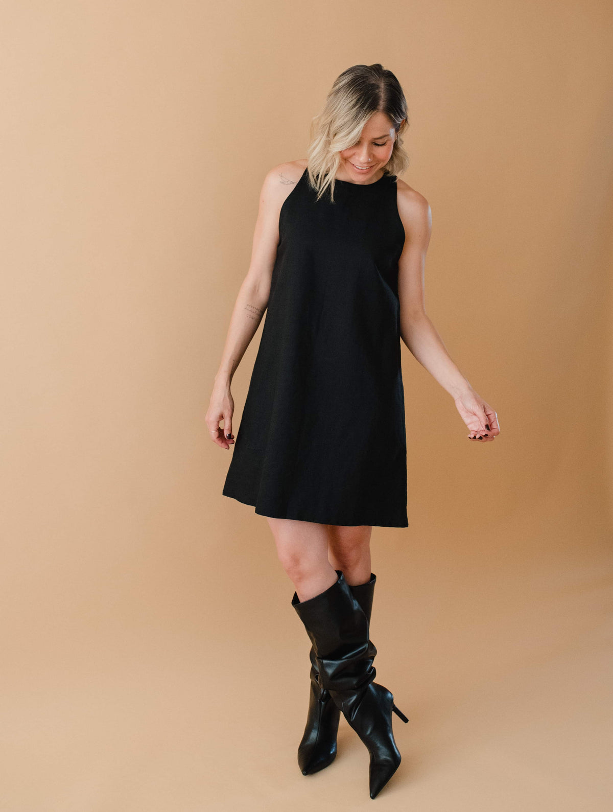 Vestido Zuhuaa Negro