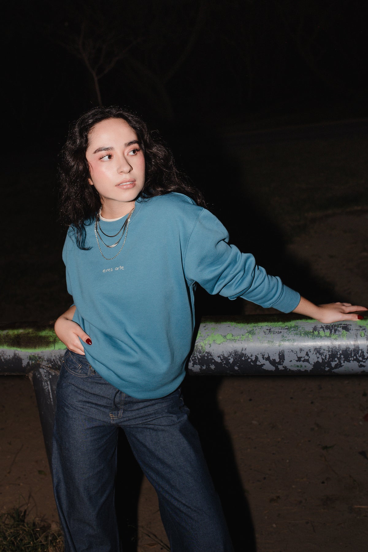"Life is an experience" sweatshirt