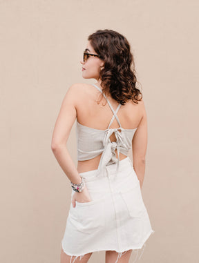 Crop Top Verano Telar