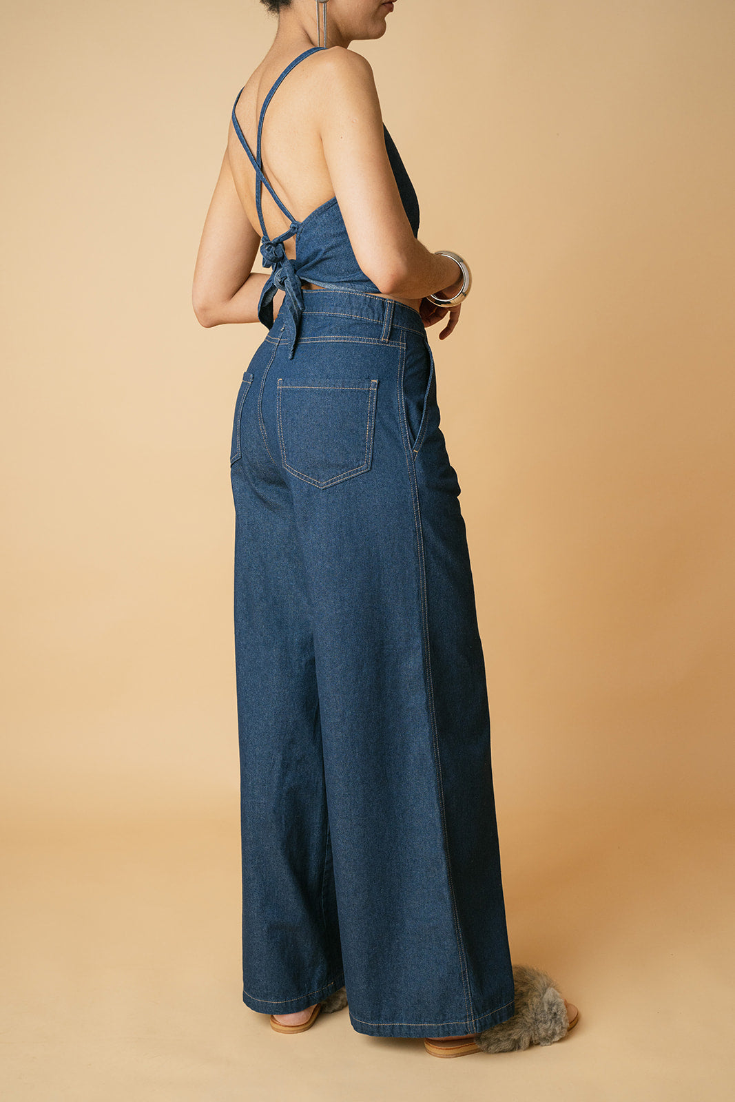 Summer Denim Crop Top