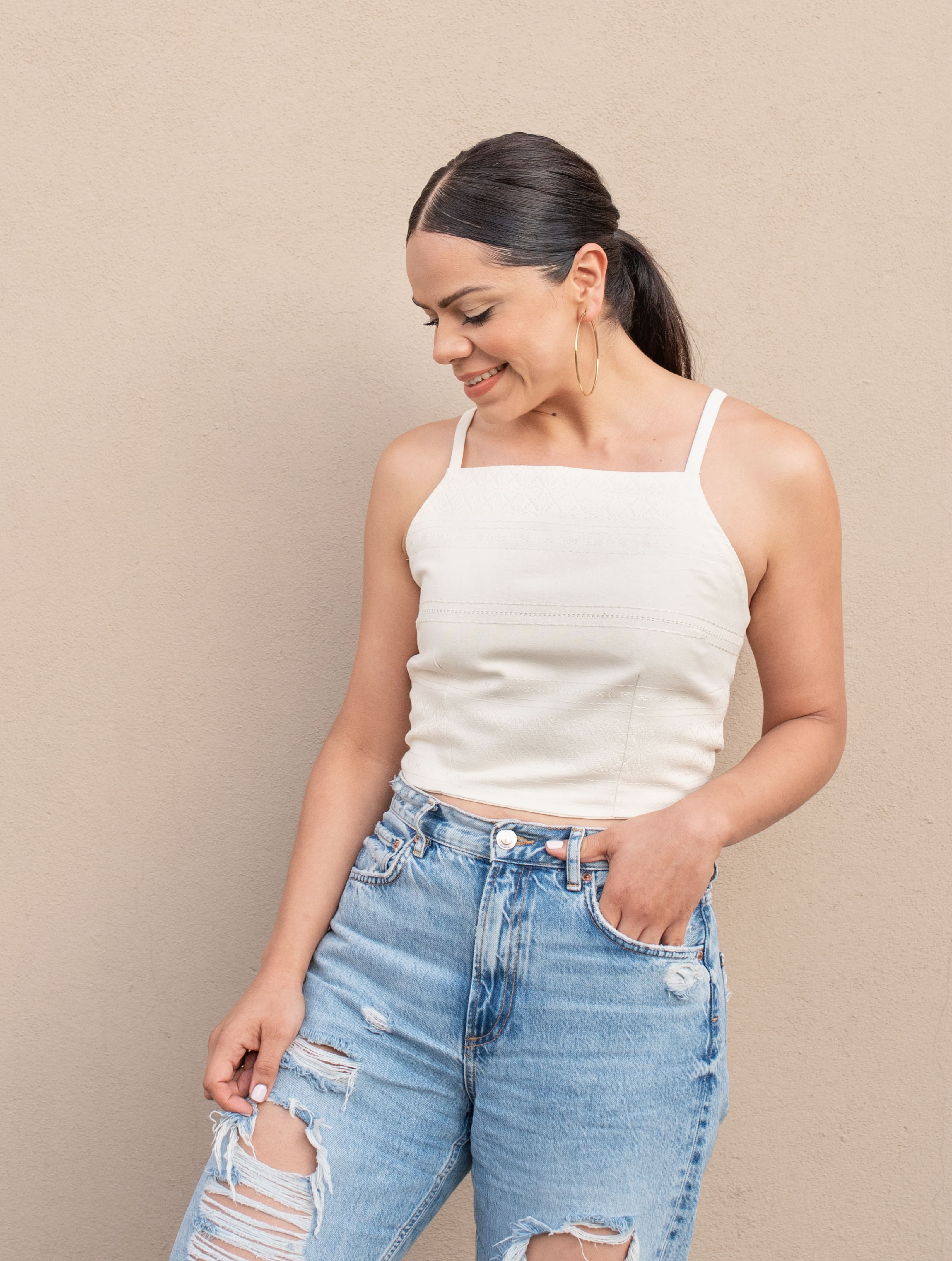 Crop Top Verano Telar