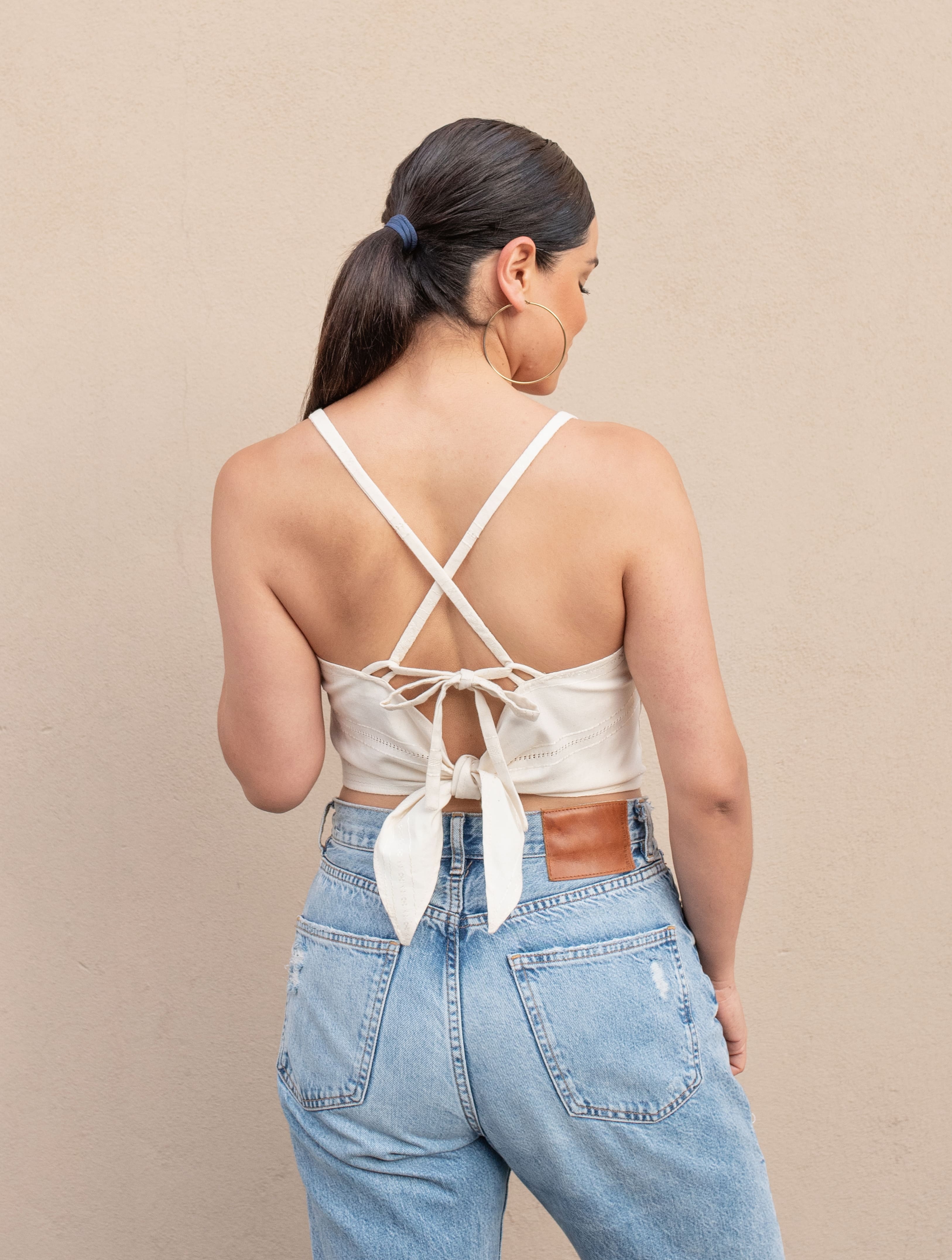 Crop Top Verano Telar