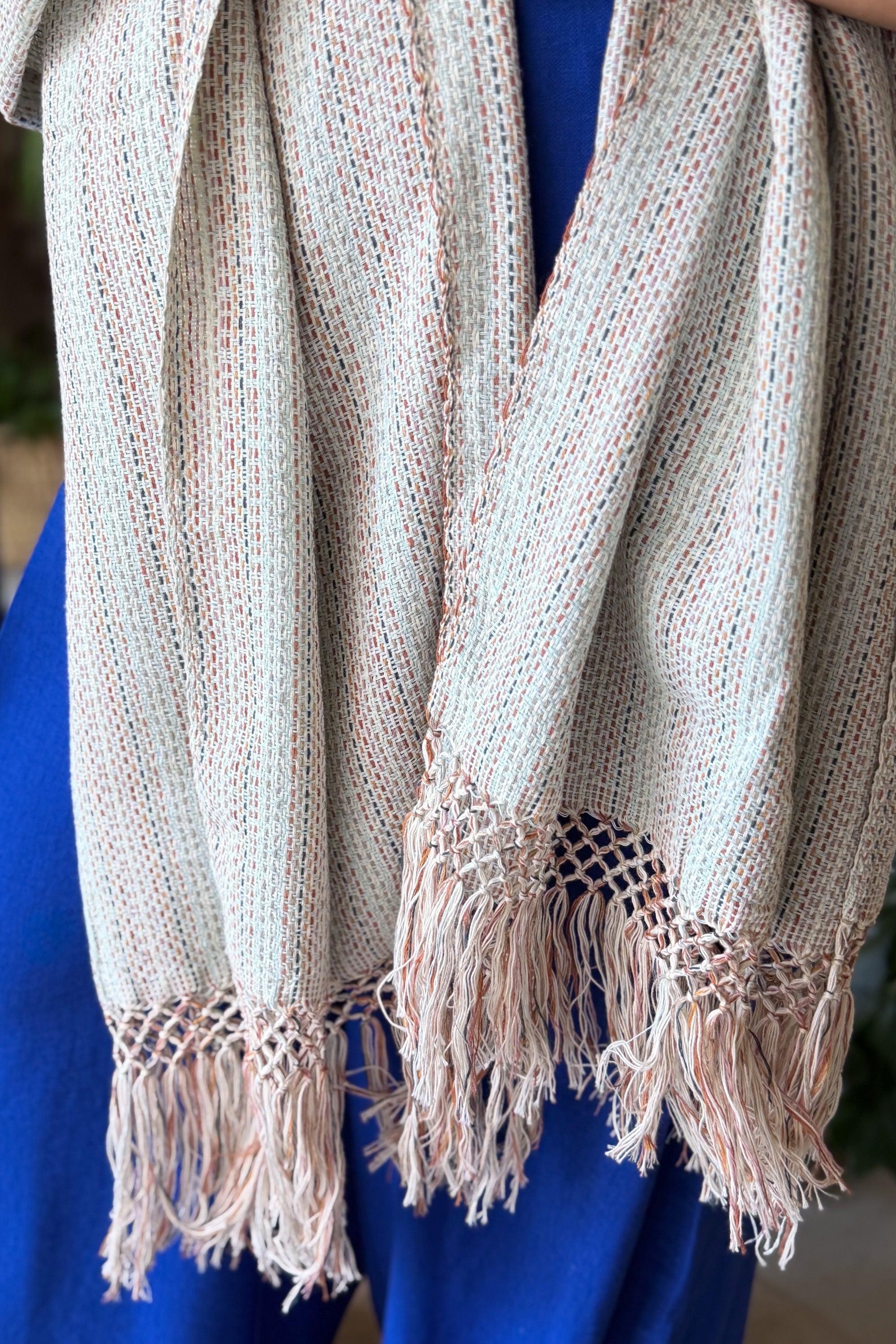 Rebozo El Legado Verde Multicolor