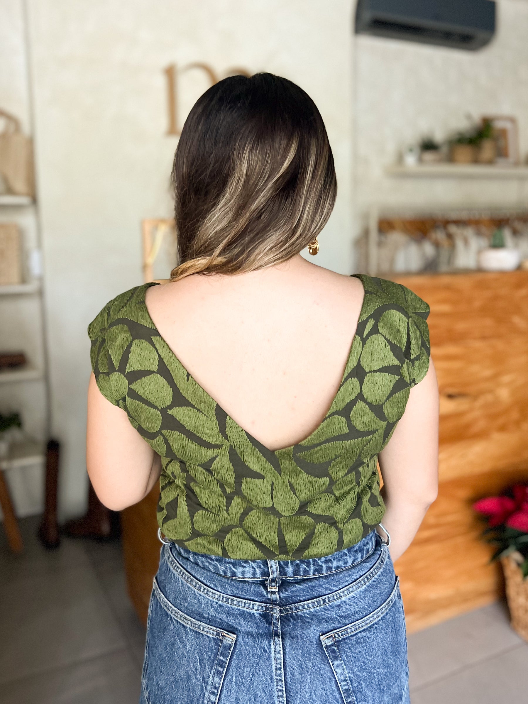 Blusa Jalapa V Verde/Verde