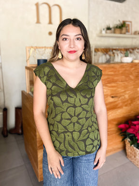 Blusa Jalapa V Verde/Verde