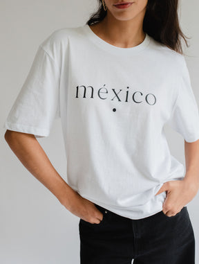 Playera México (Letra Negra)