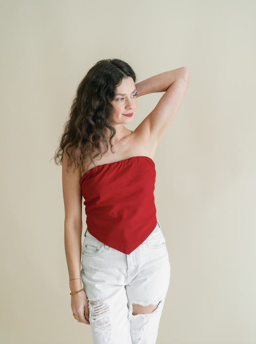Mexicanartes Top Libertad Rojo
