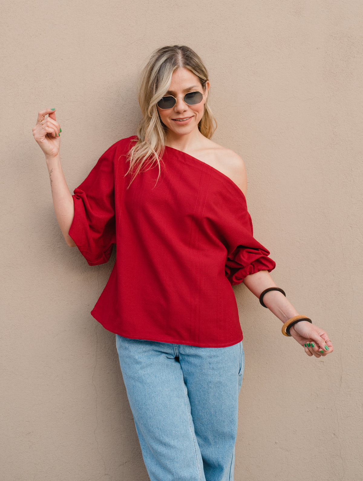 Blusa Miranda Roja