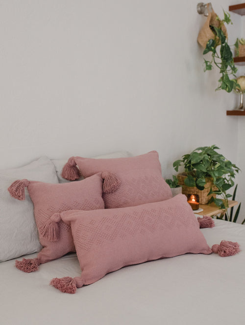 Funda Para Cojín Jalieza Rosa Viejo / Mediano