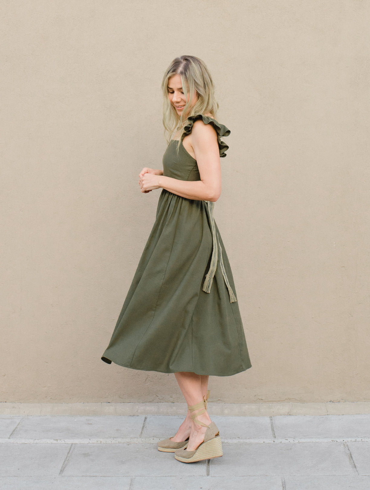 Mexicanartes Vestido Ava Verde
