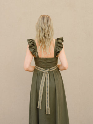 Mexicanartes Vestido Ava Verde