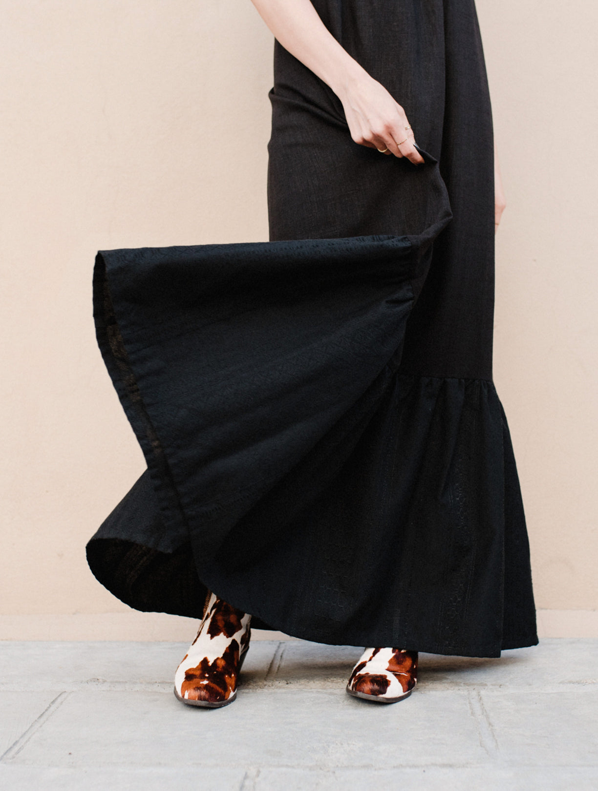 Mexicanartes Vestido Nayaa Negro