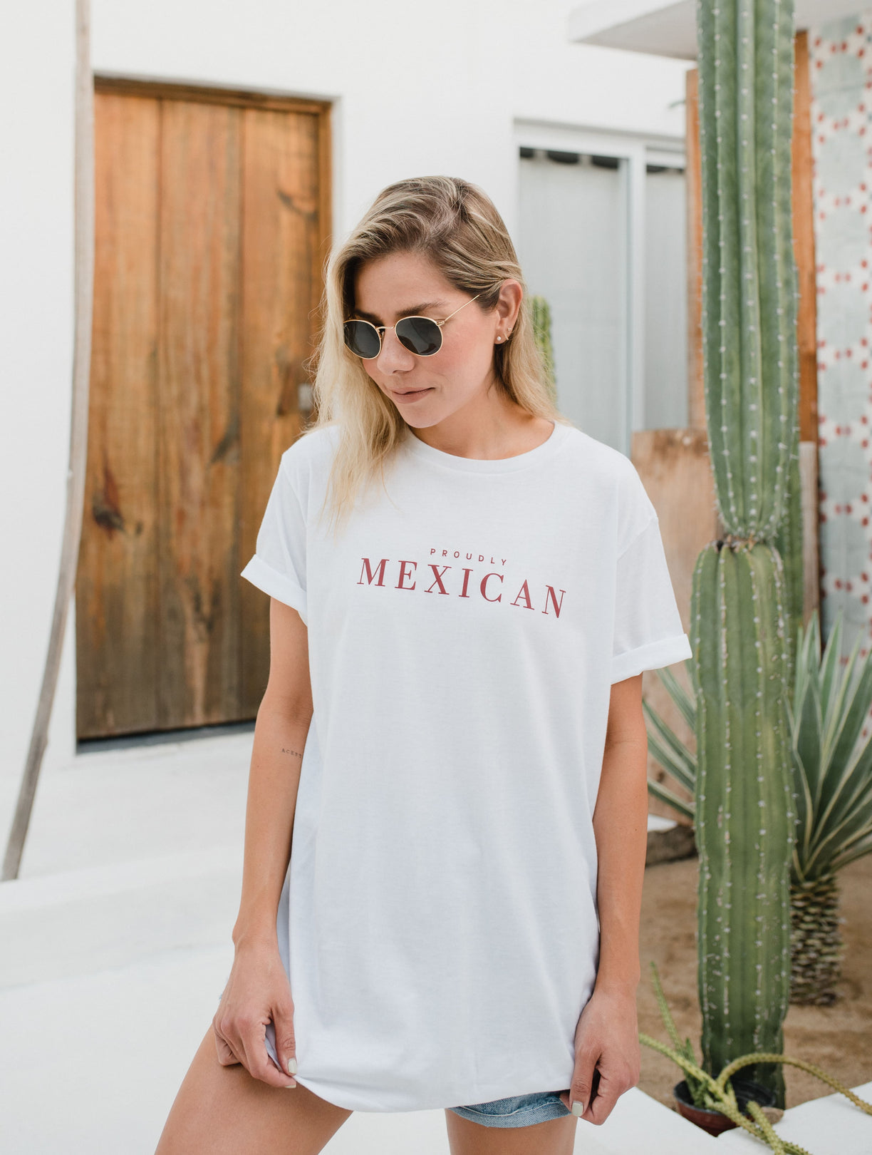Mexicanartes Camiseta Proudly Mexican