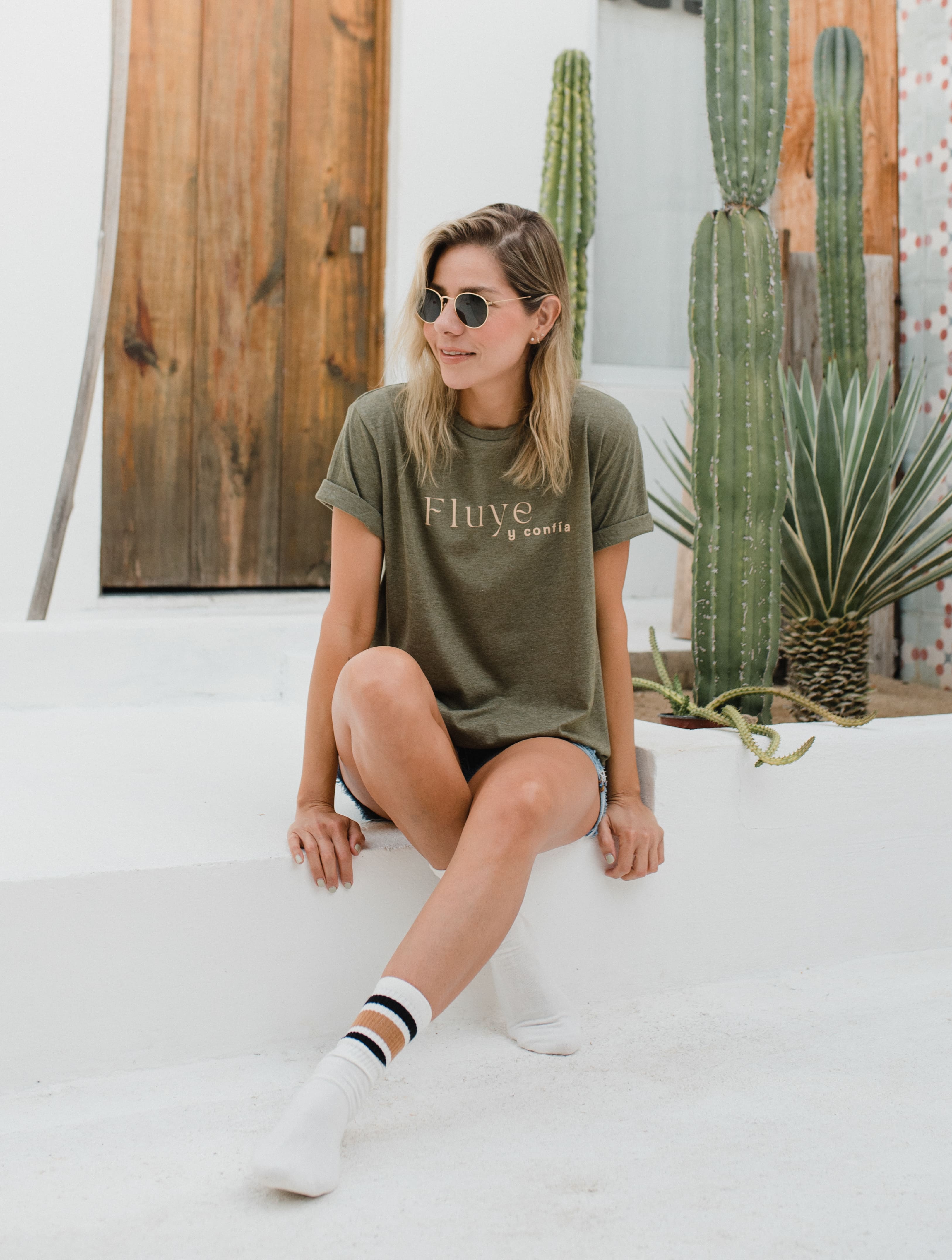 Playera Fluye y Confía